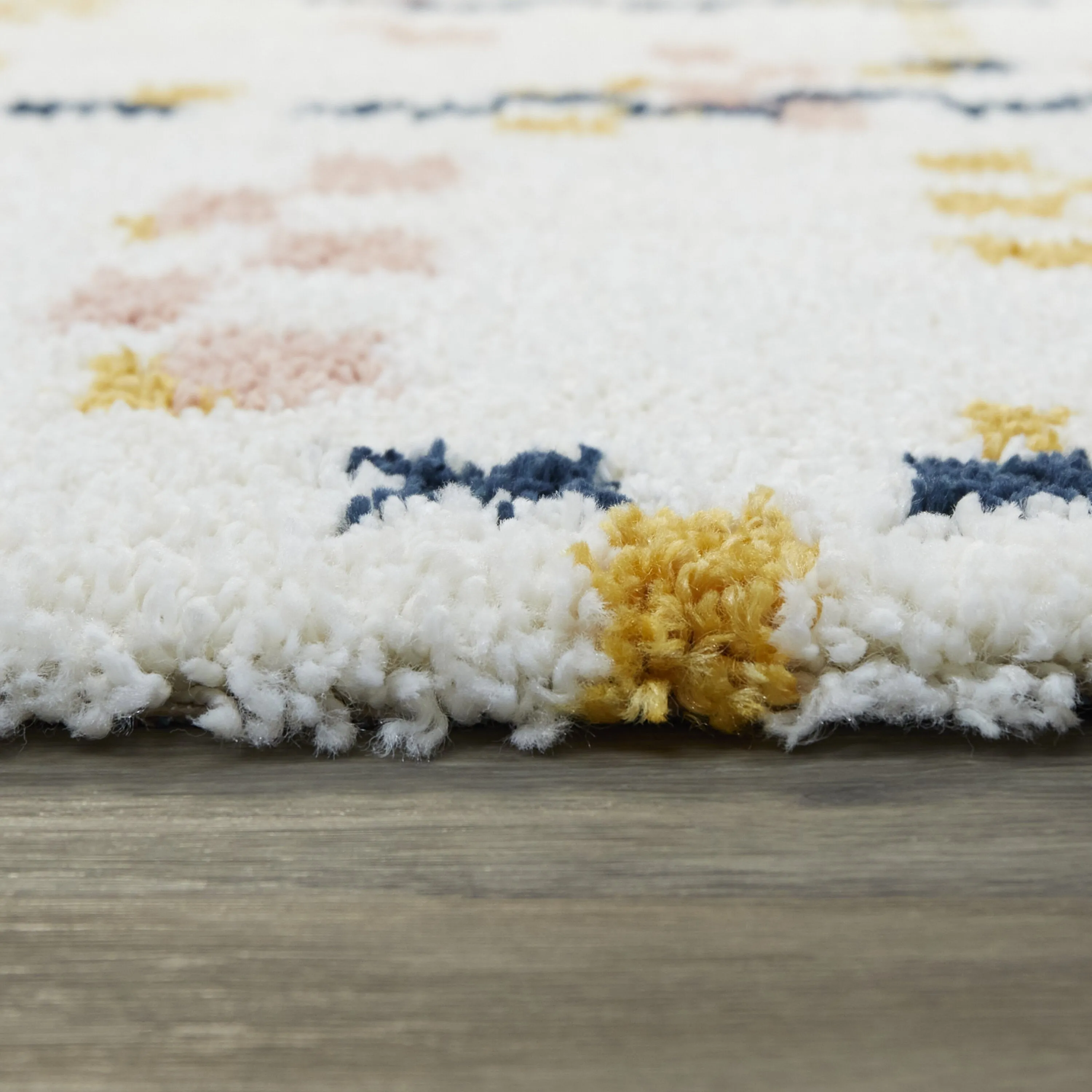 Radovani Abstract Geo Shag Area Rug