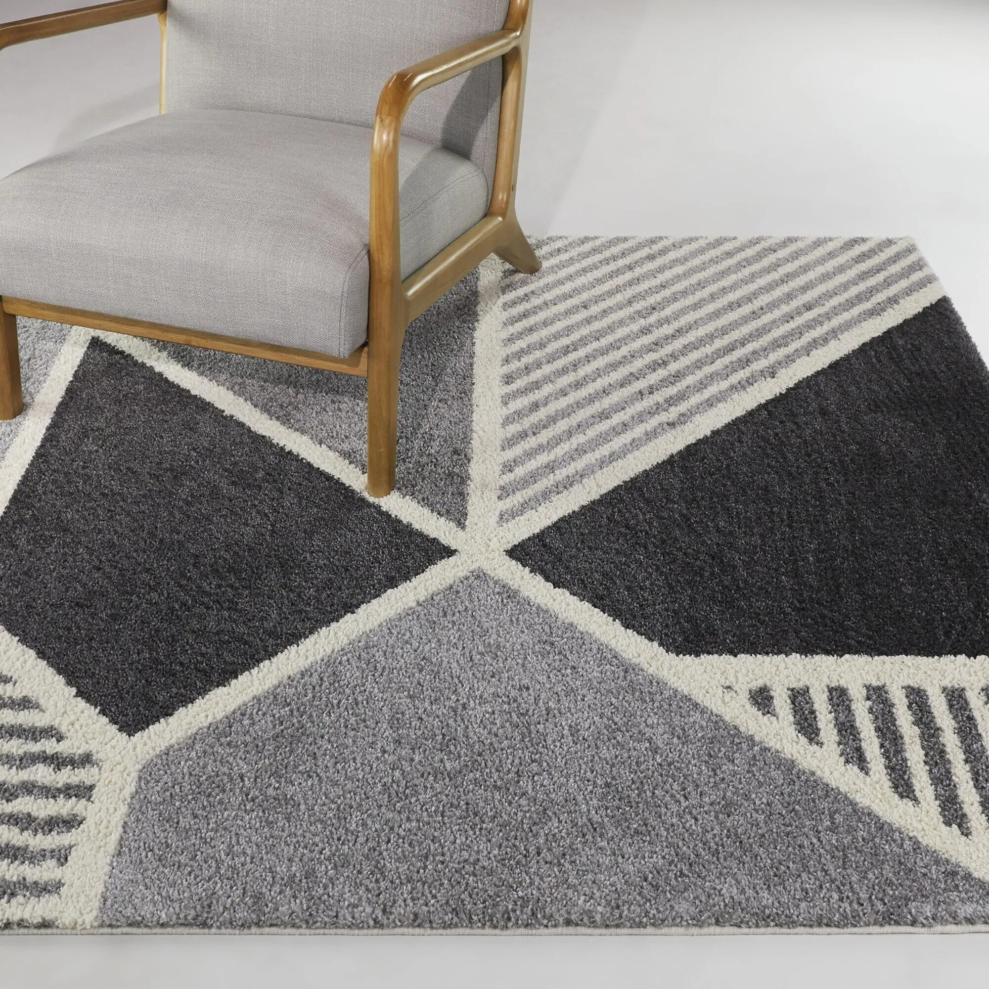 Rafael Modern Geometric Area Rug