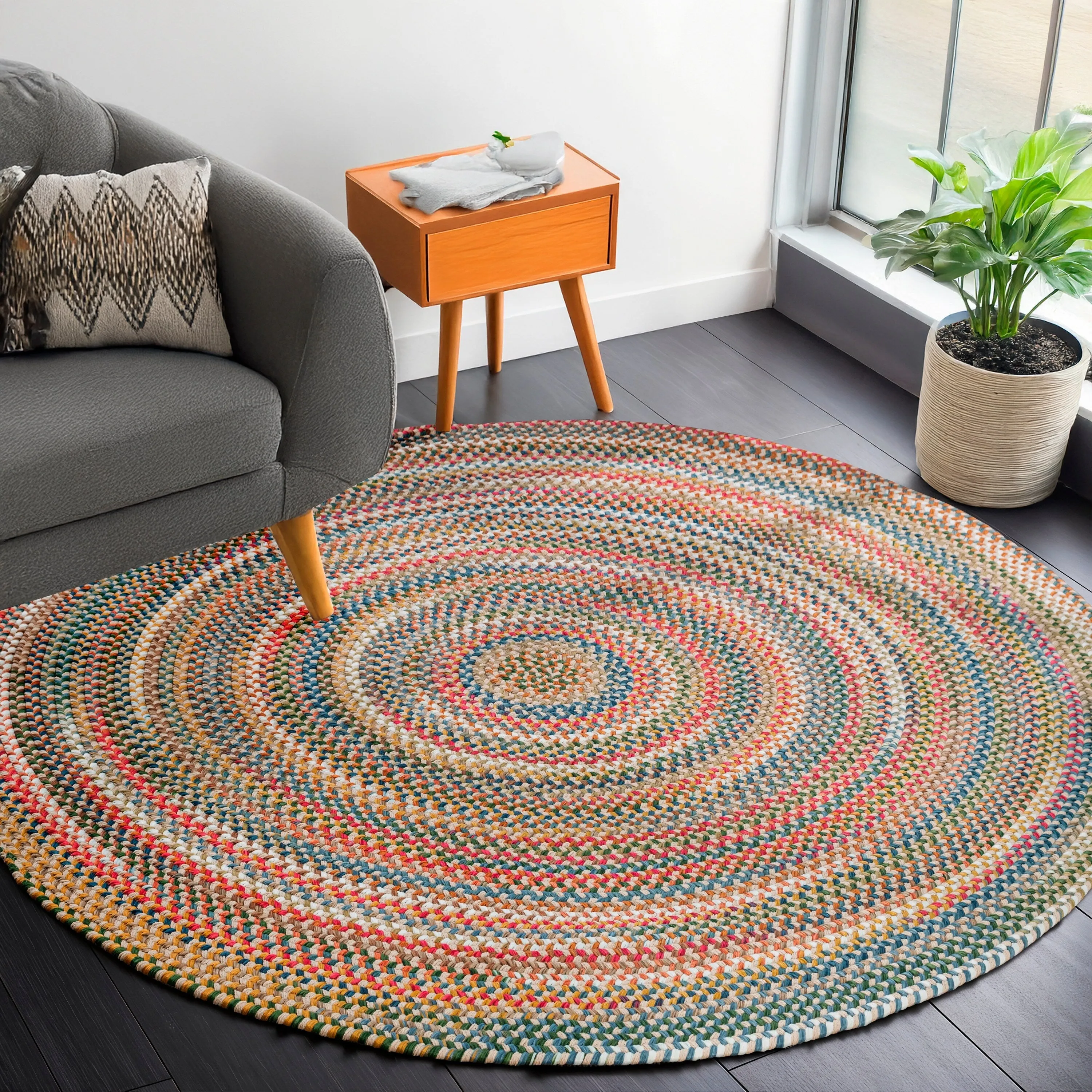 Rhody Rug Charisma Indoor/ Outdoor Braided Area Rug