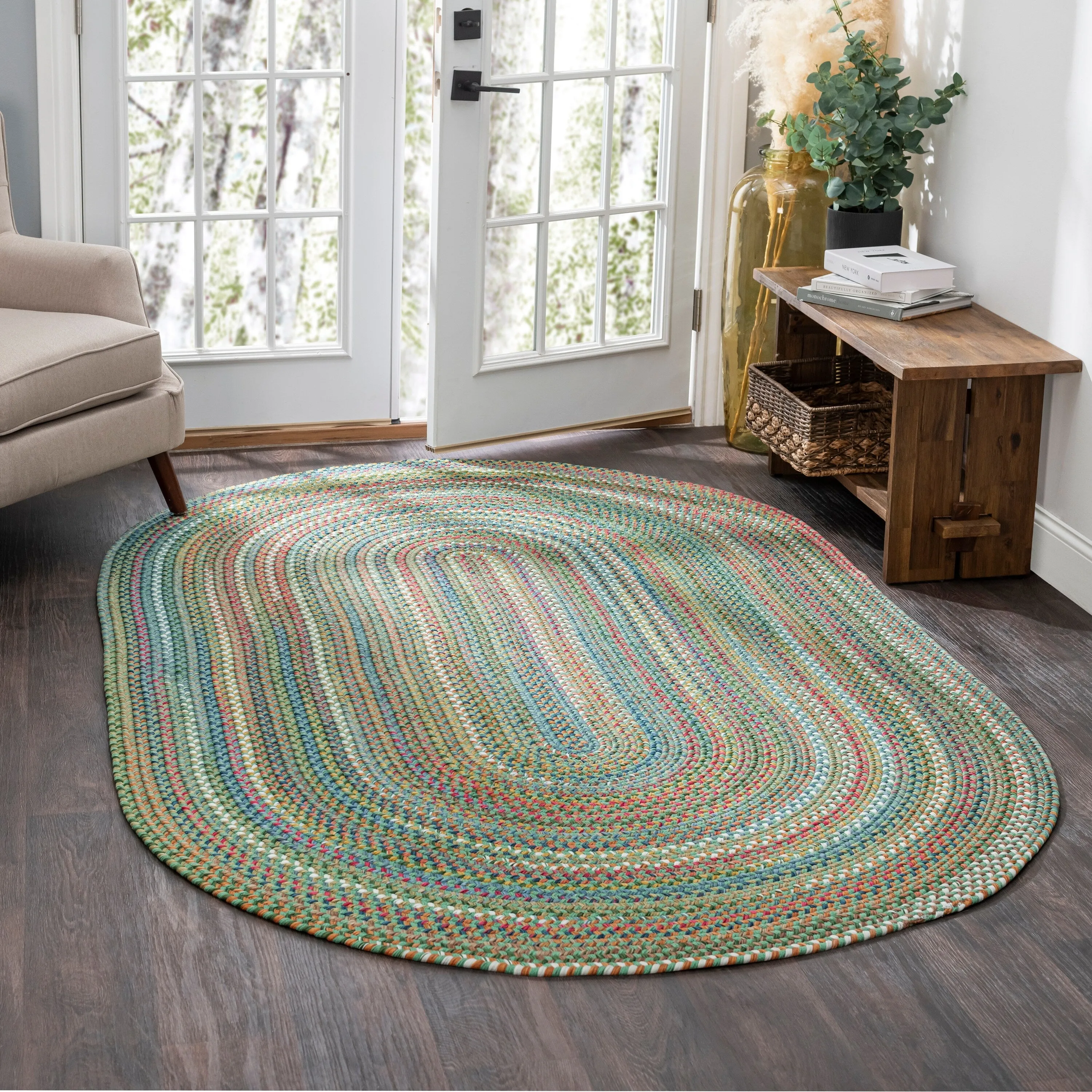 Rhody Rug Charisma Indoor/ Outdoor Braided Area Rug