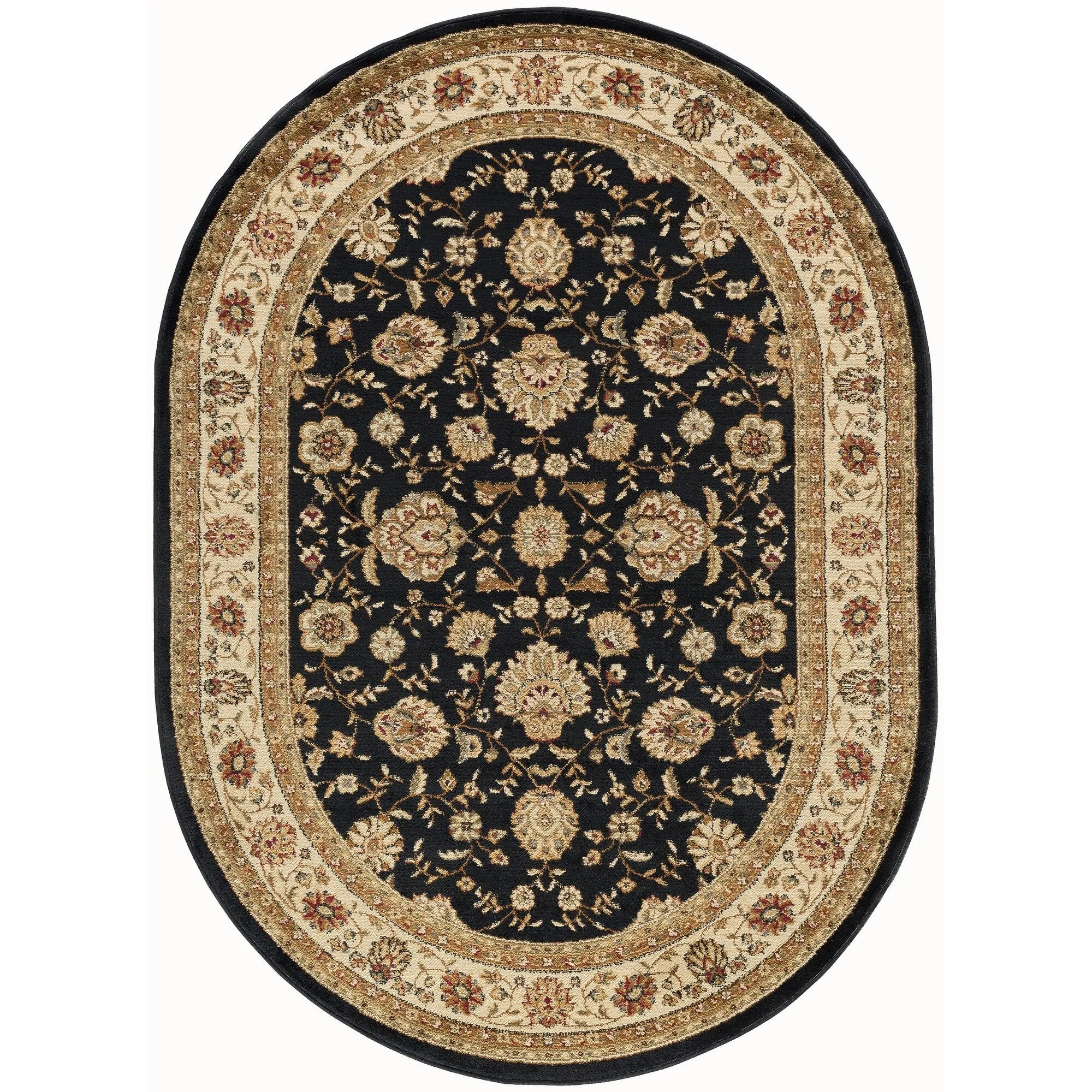 Rhythm Transitional Floral Indoor Area Rug