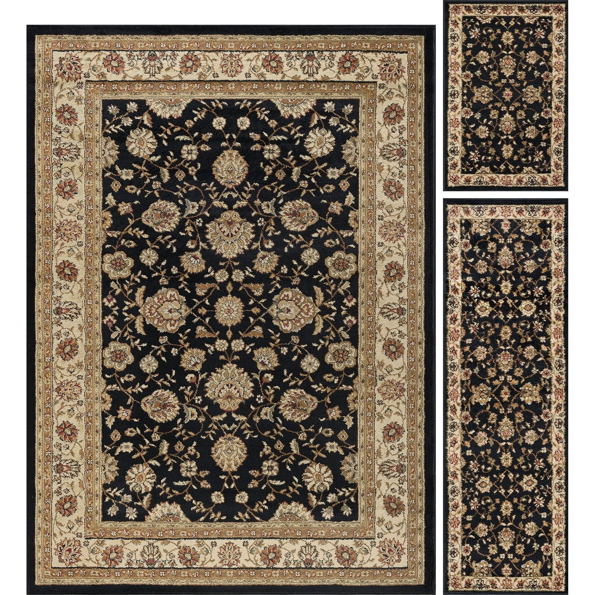 Rhythm Transitional Floral Indoor Area Rug
