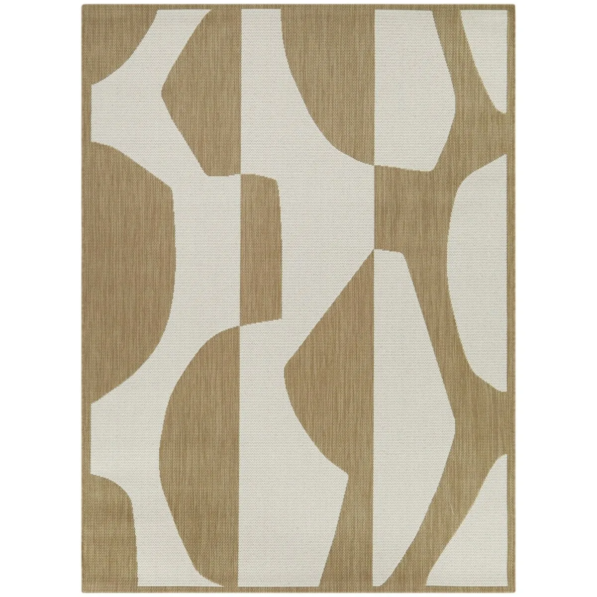 Rodin Modern Abstract Indoor/Outdoor Area Rug