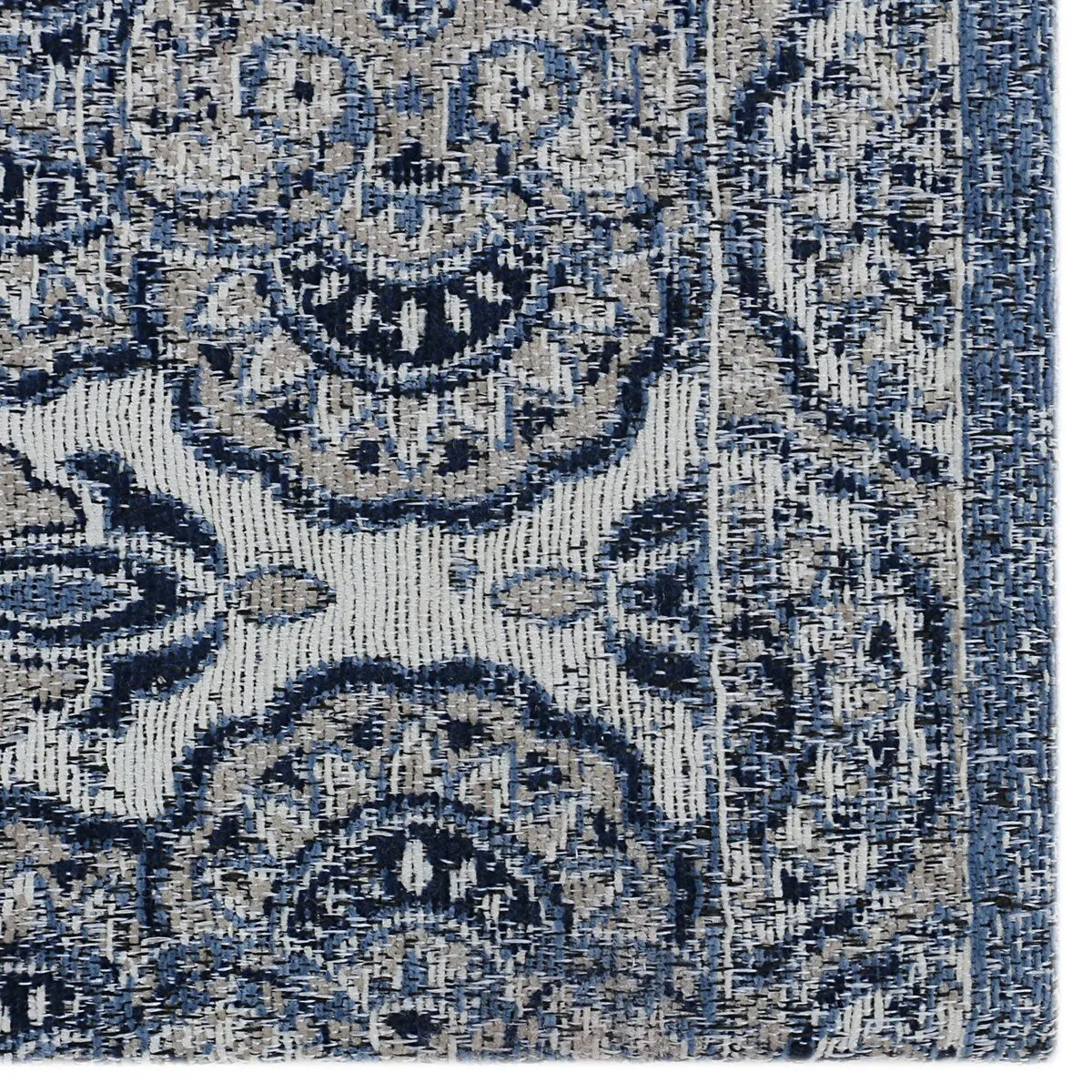 RugSmith Blue Medallion Anti-Fatigue Kitchen Mat. 20 x 36 - 20x36