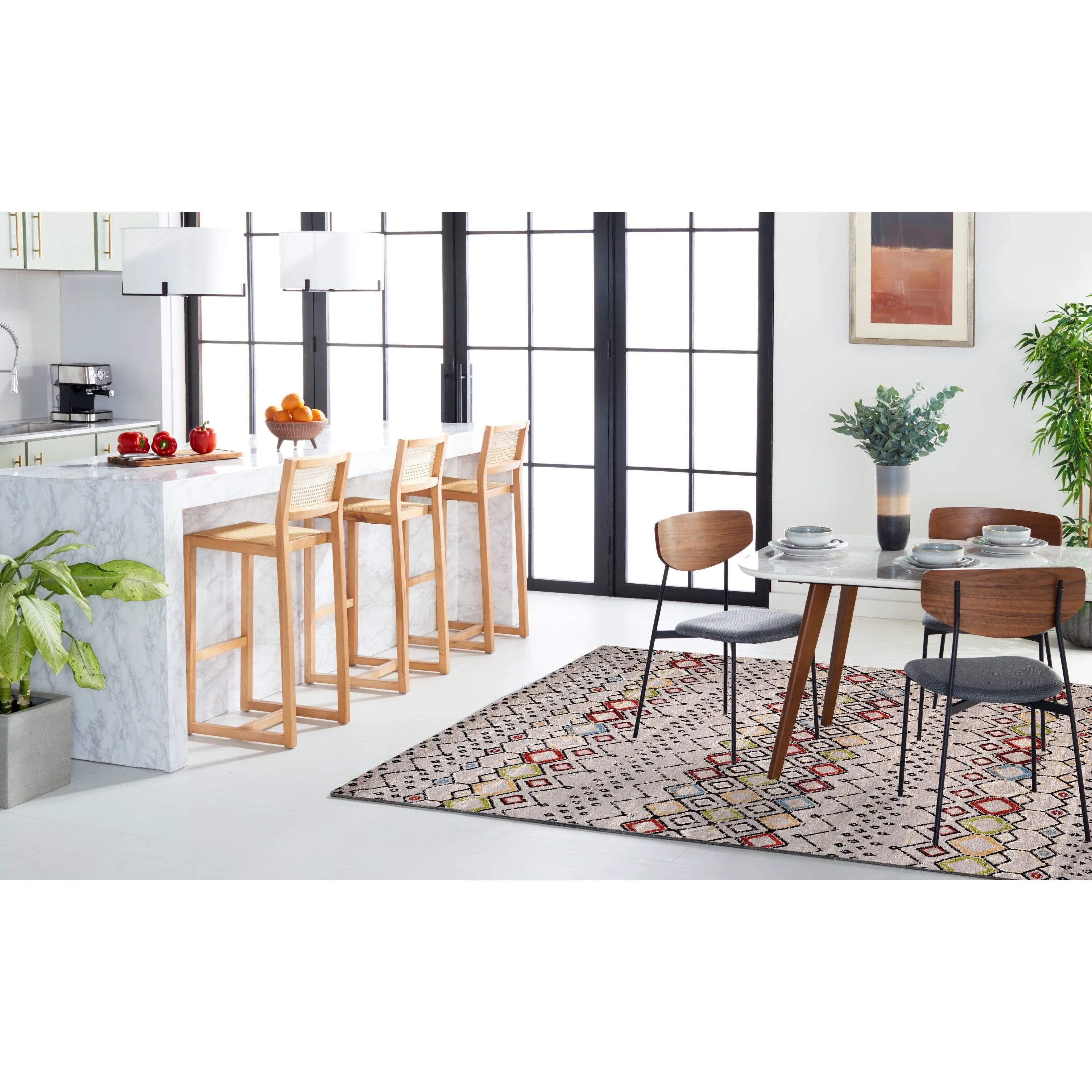 SAFAVIEH Amsterdam Iskra Moroccan Boho Rug