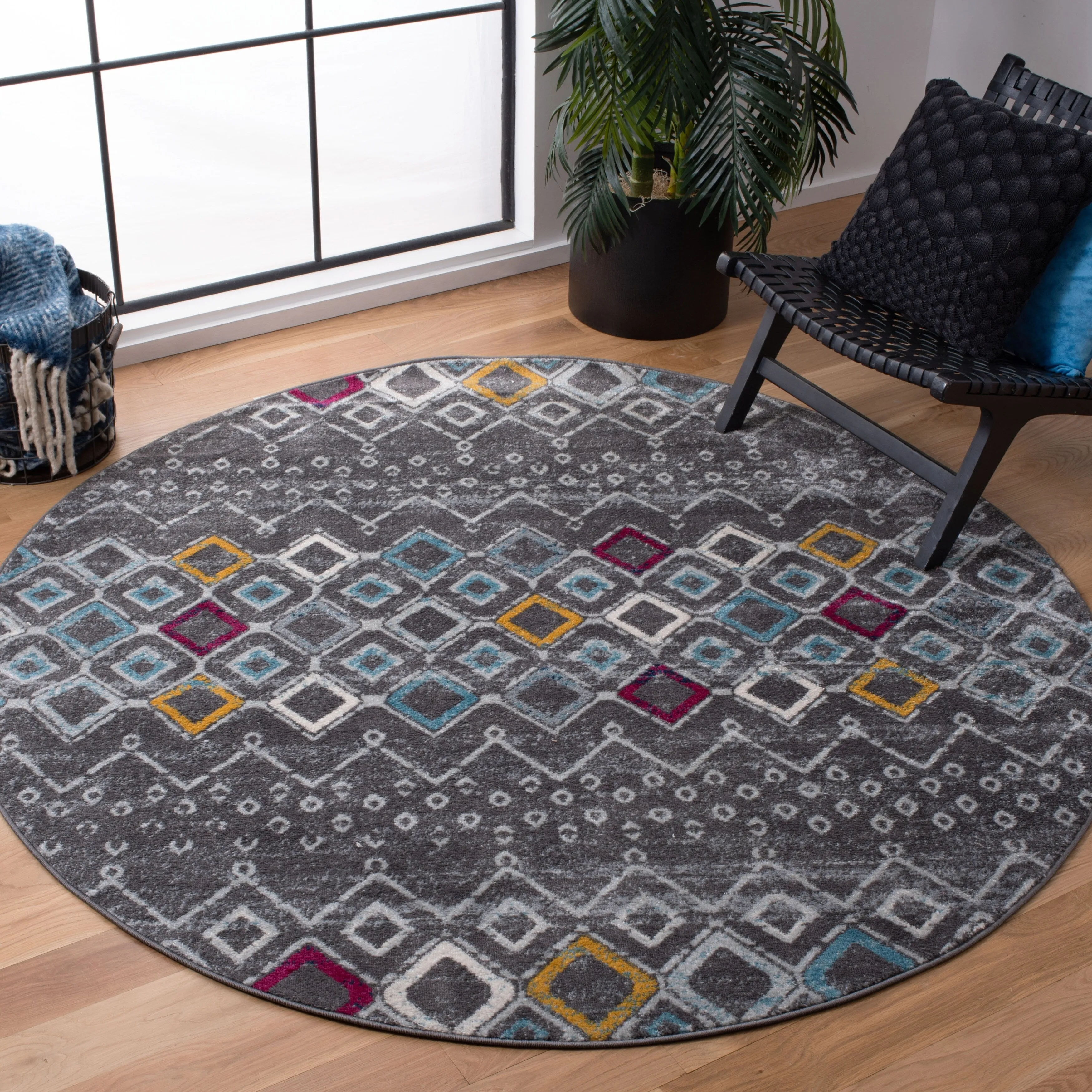 SAFAVIEH Amsterdam Iskra Moroccan Boho Rug