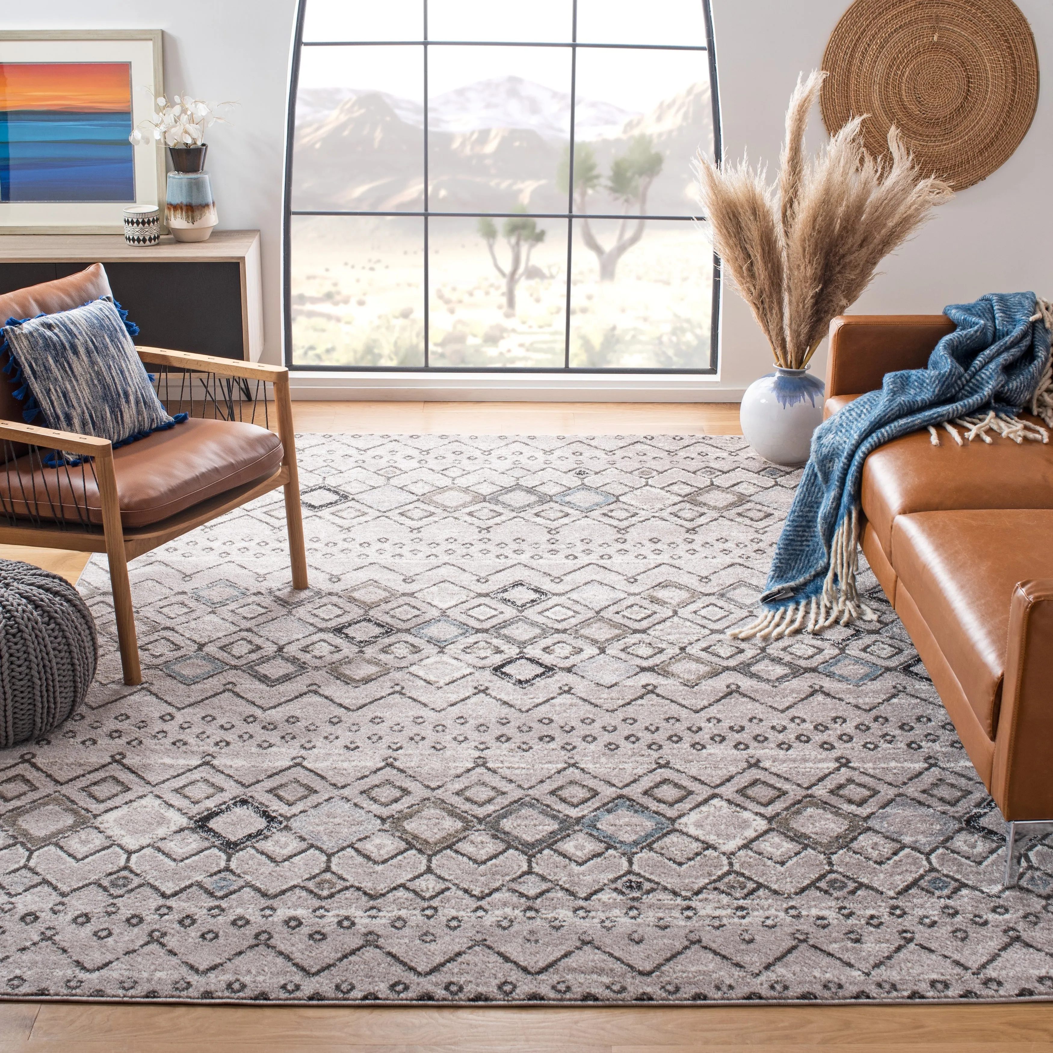 SAFAVIEH Amsterdam Iskra Moroccan Boho Rug