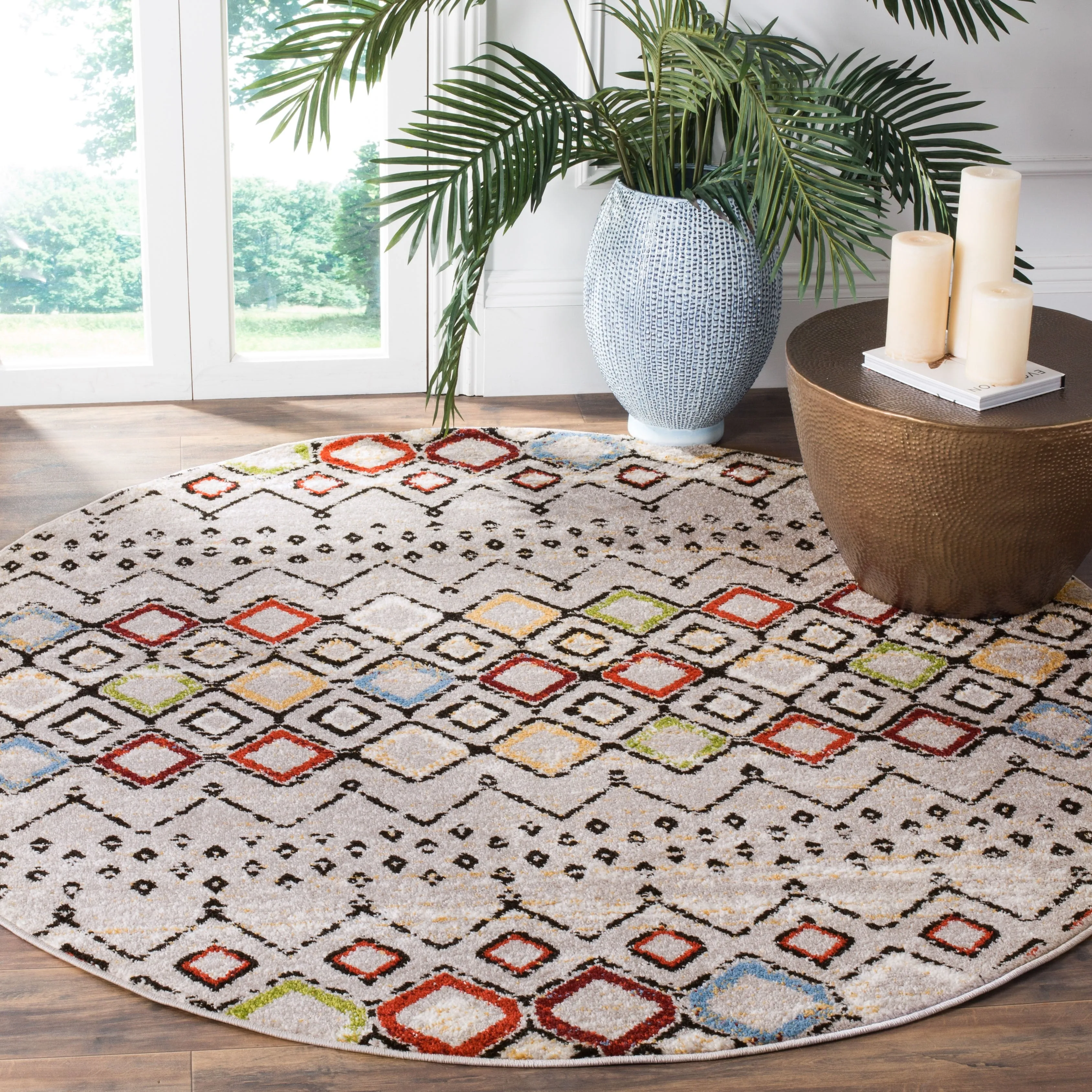 SAFAVIEH Amsterdam Iskra Moroccan Boho Rug