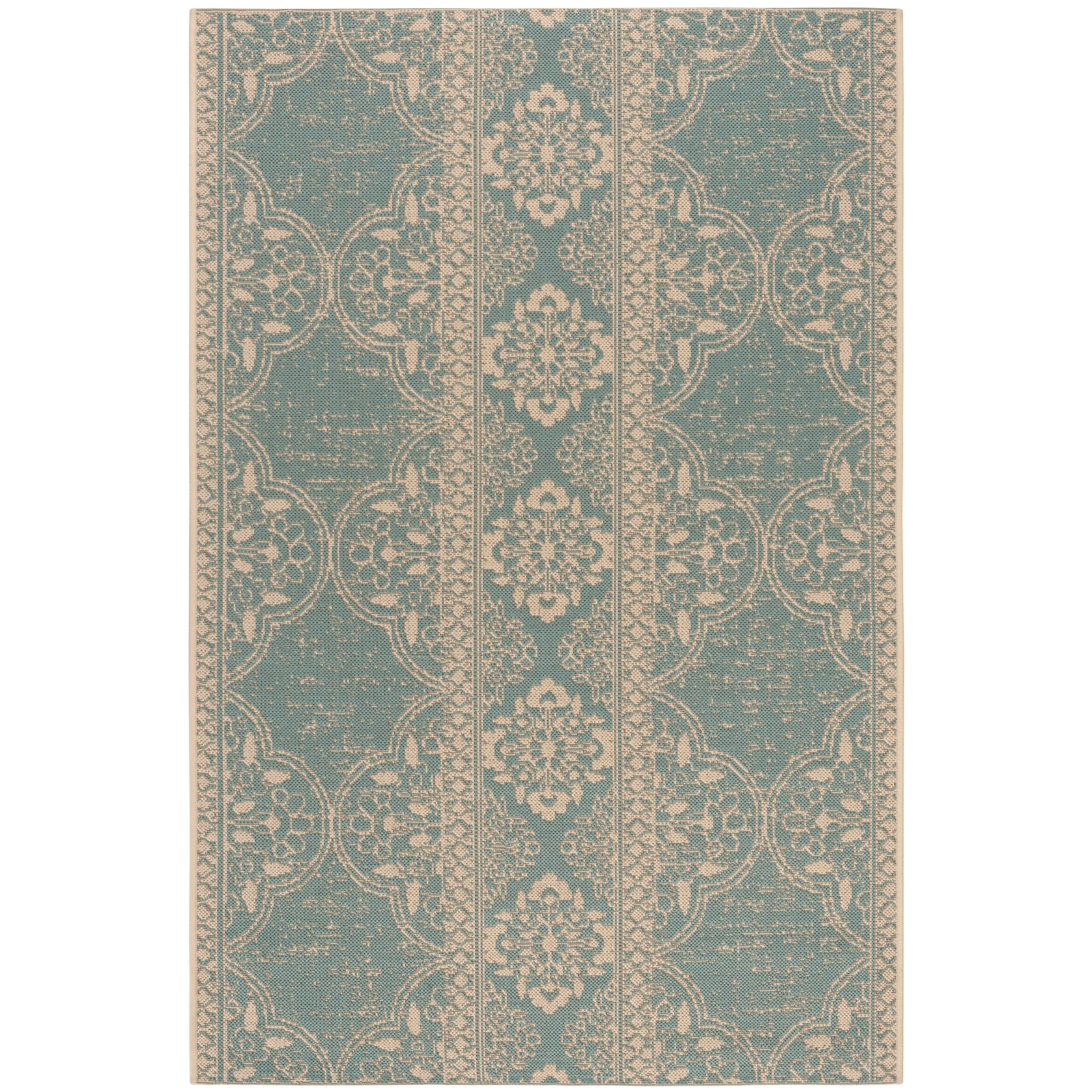 SAFAVIEH Beach House Belina Indoor/ Outdoor Waterproof Patio Backyard Rug