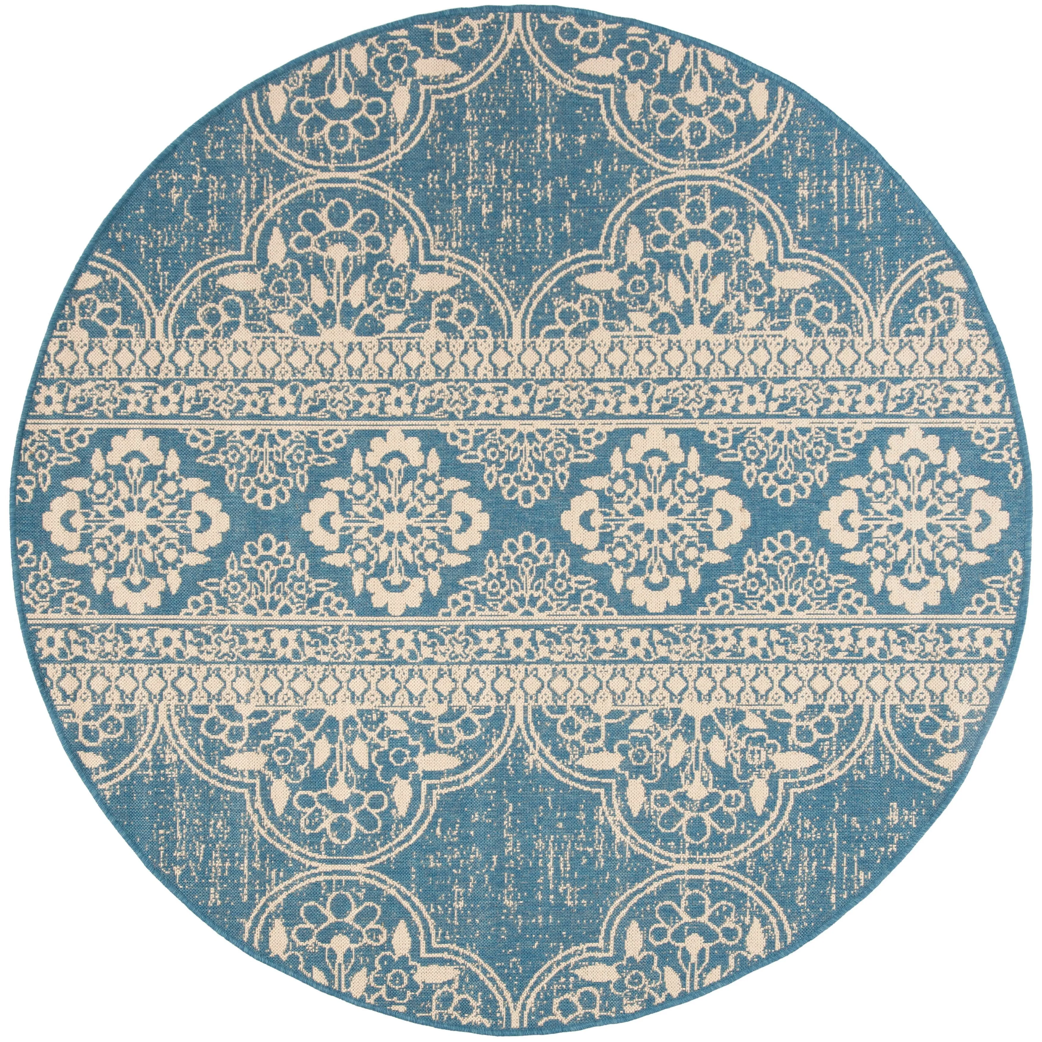 SAFAVIEH Beach House Belina Indoor/ Outdoor Waterproof Patio Backyard Rug