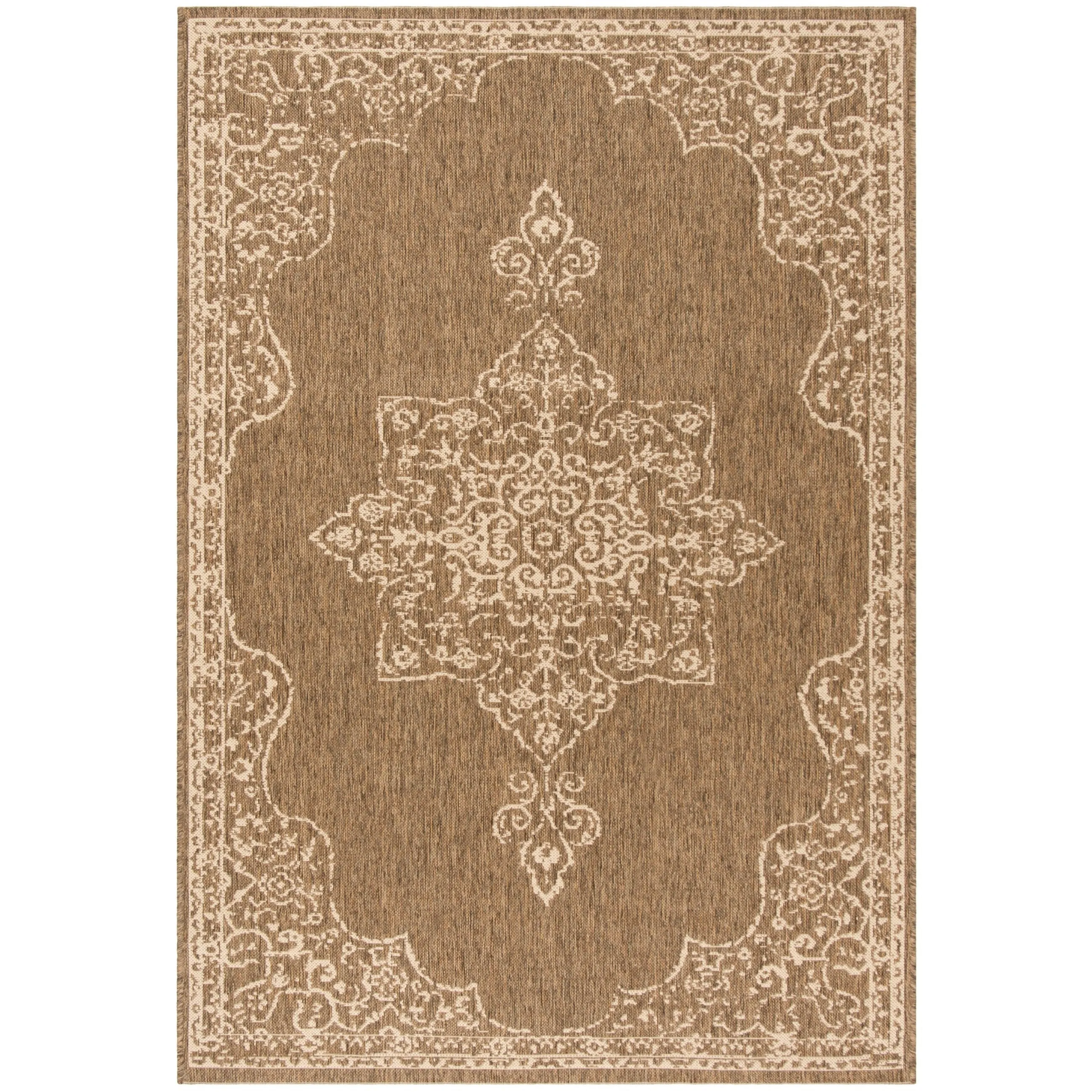 SAFAVIEH Beach House Zanfira Indoor/ Outdoor Waterproof Patio Backyard Rug