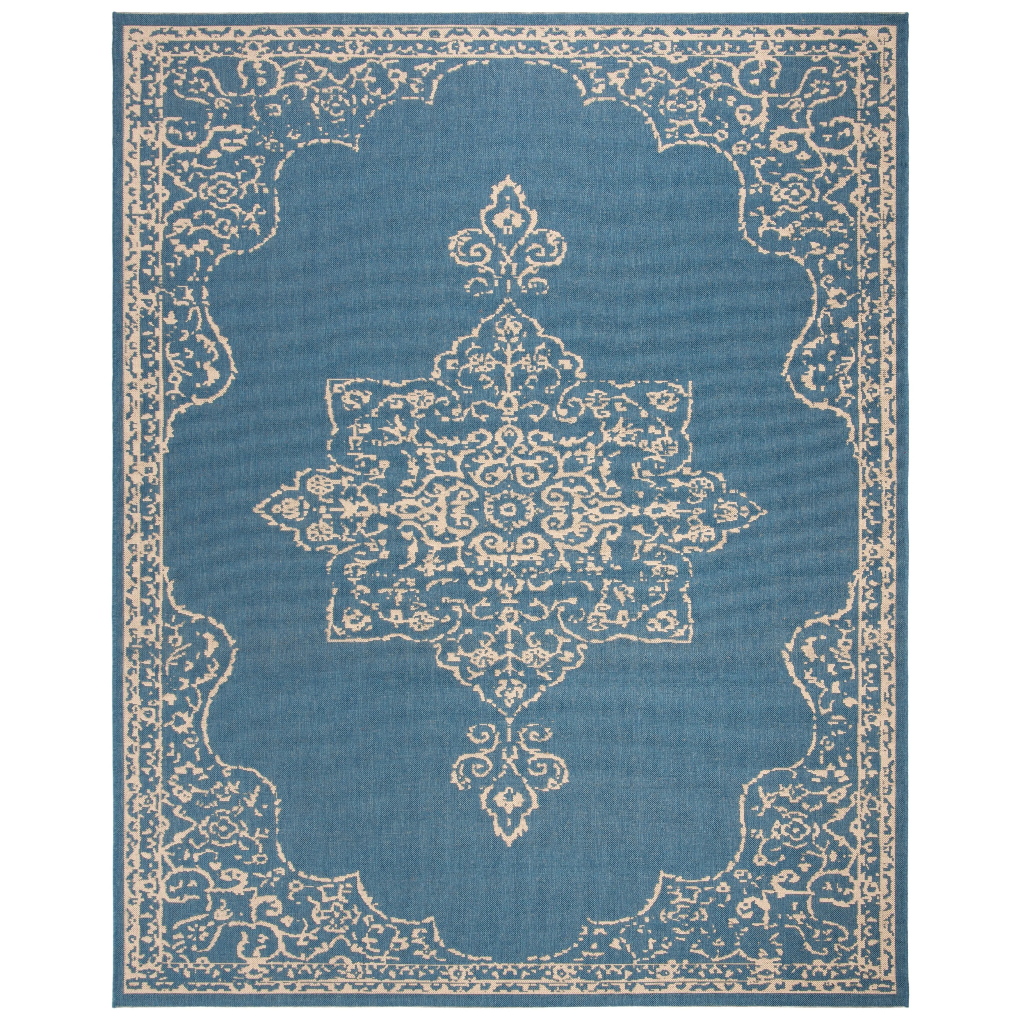 SAFAVIEH Beach House Zanfira Indoor/ Outdoor Waterproof Patio Backyard Rug
