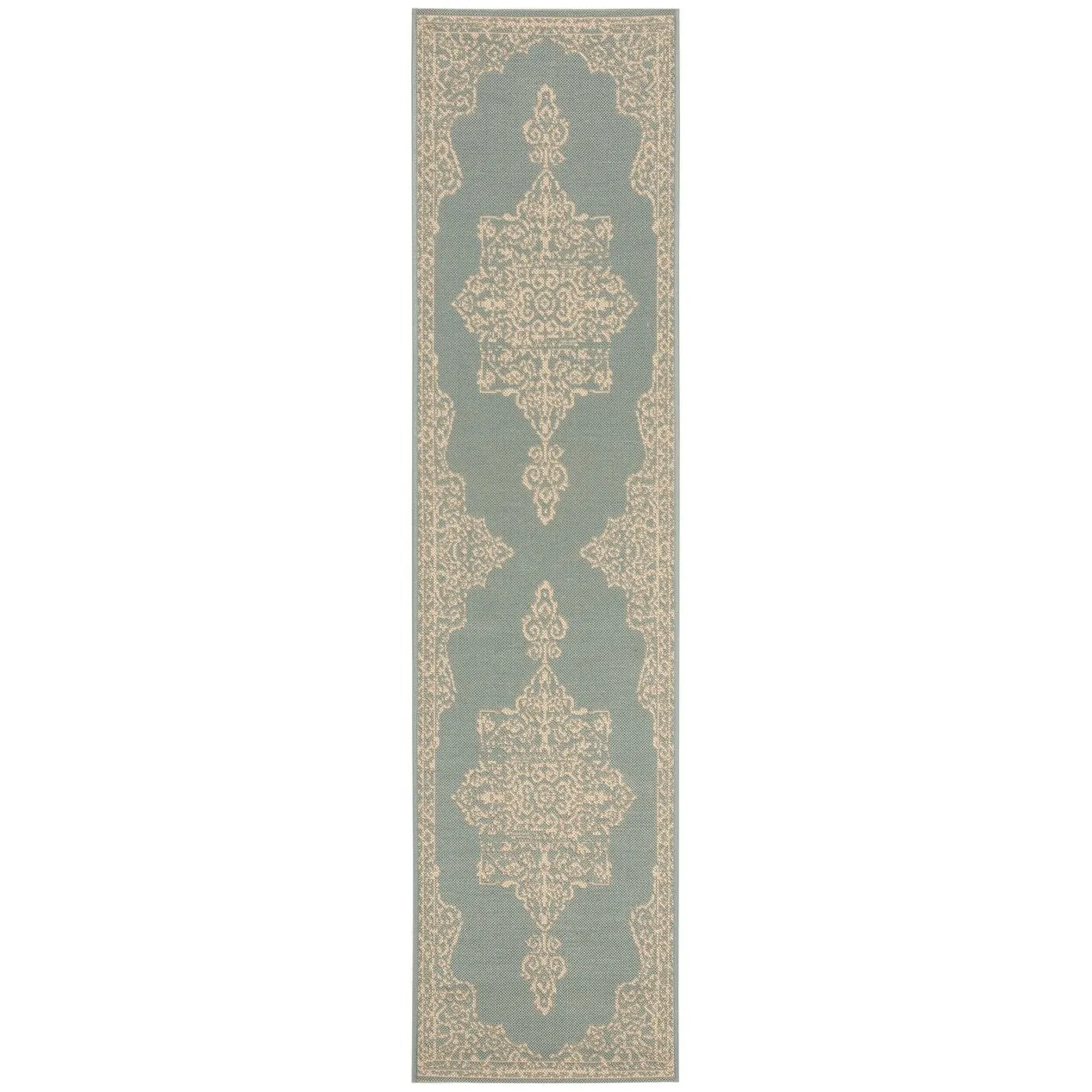 SAFAVIEH Beach House Zanfira Indoor/ Outdoor Waterproof Patio Backyard Rug
