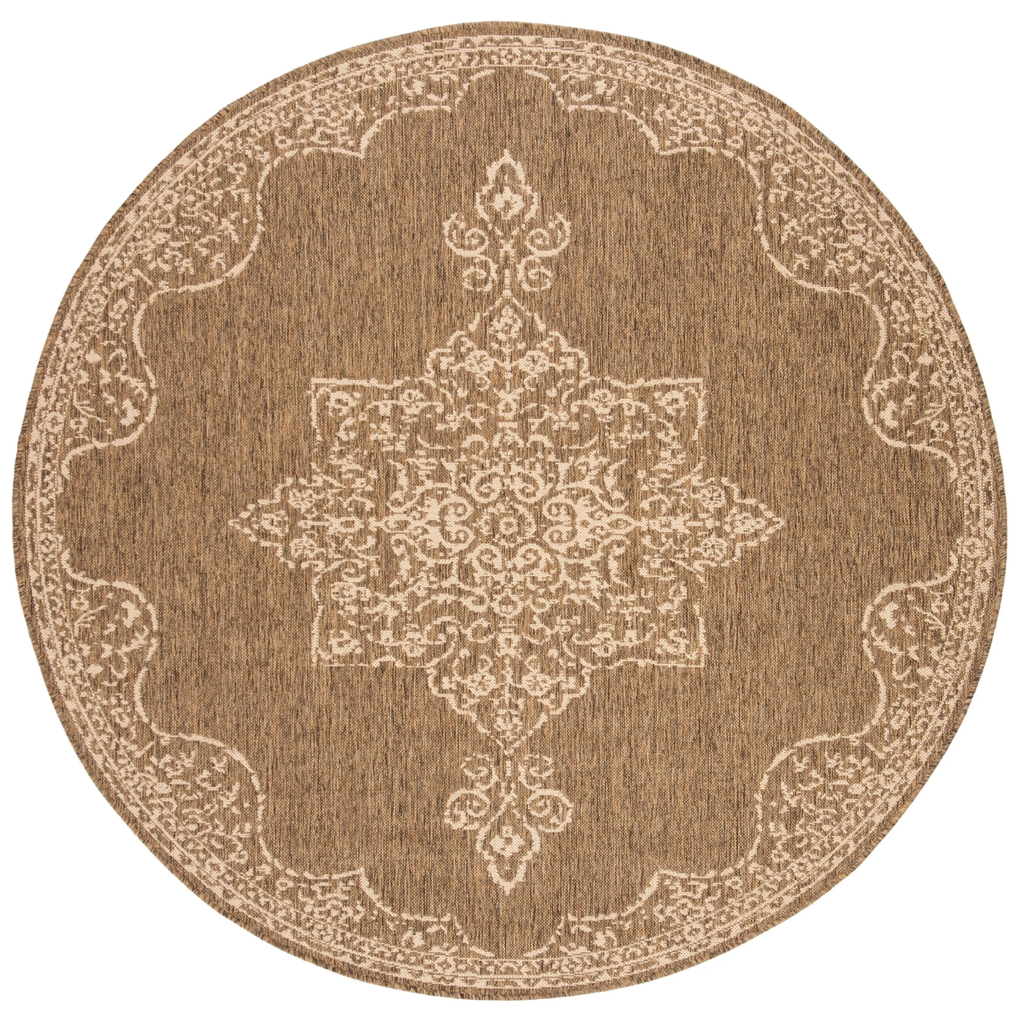 SAFAVIEH Beach House Zanfira Indoor/ Outdoor Waterproof Patio Backyard Rug