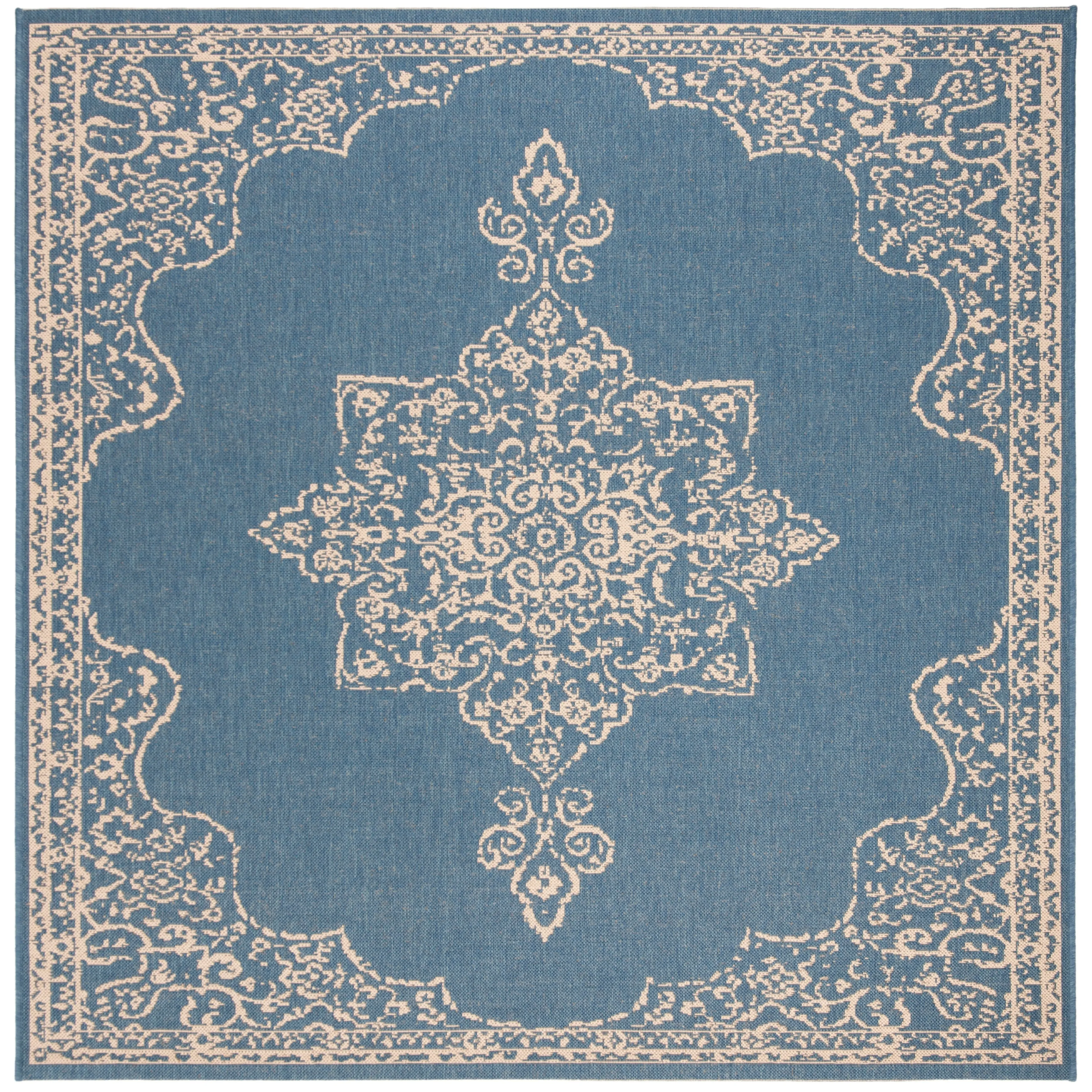 SAFAVIEH Beach House Zanfira Indoor/ Outdoor Waterproof Patio Backyard Rug