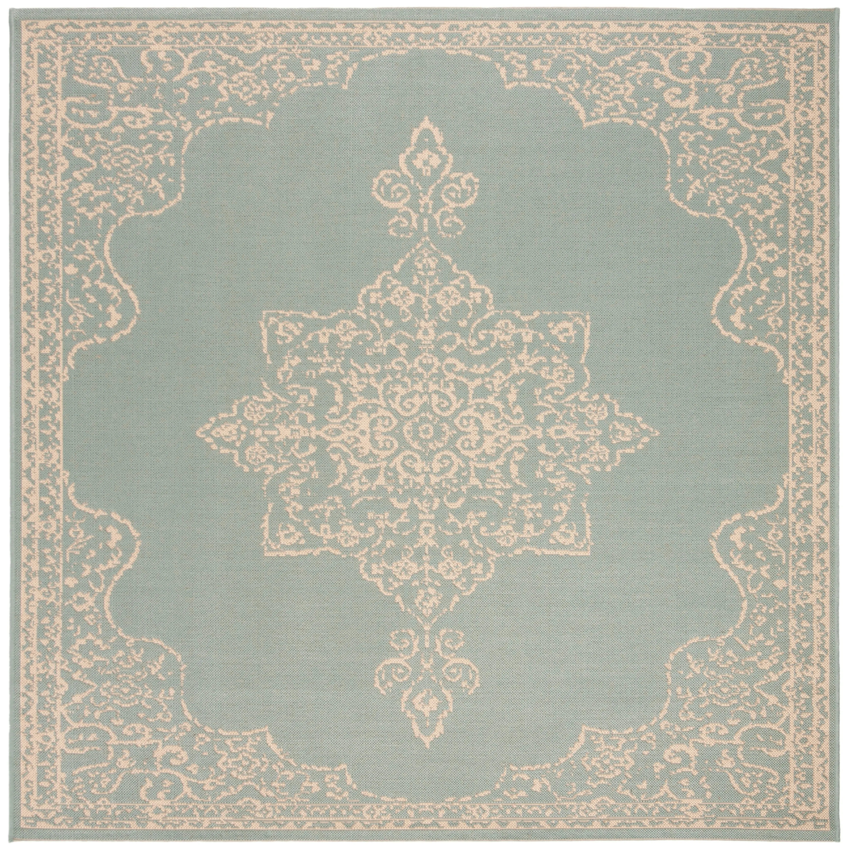 SAFAVIEH Beach House Zanfira Indoor/ Outdoor Waterproof Patio Backyard Rug