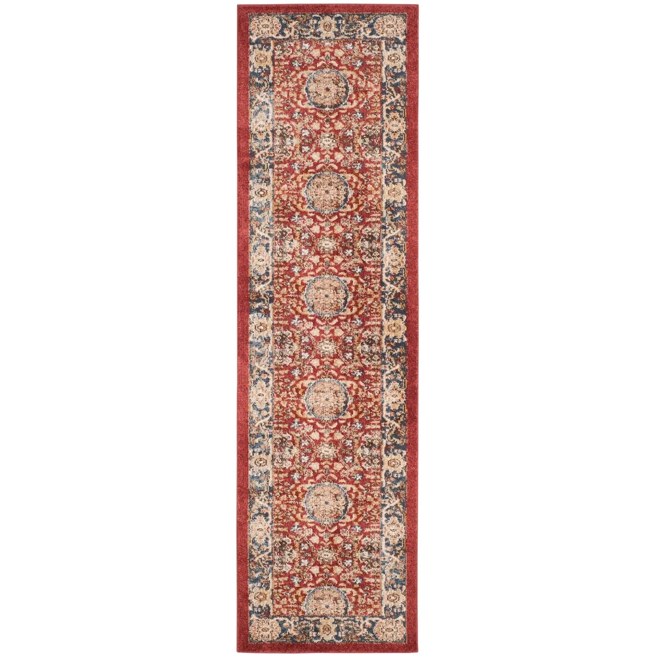 SAFAVIEH Bijar Ilsa Traditional Oriental Distressed Rug