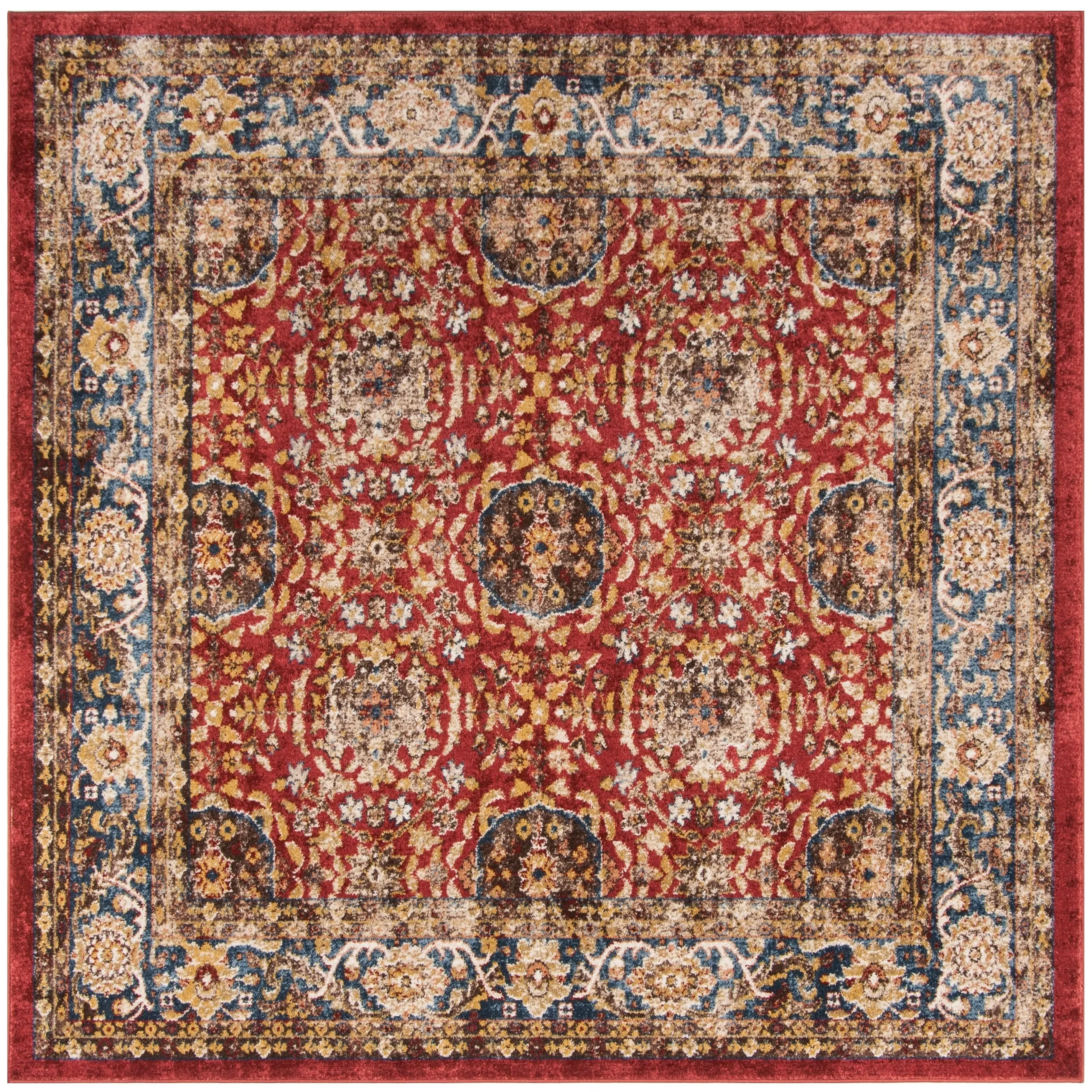 SAFAVIEH Bijar Ilsa Traditional Oriental Distressed Rug