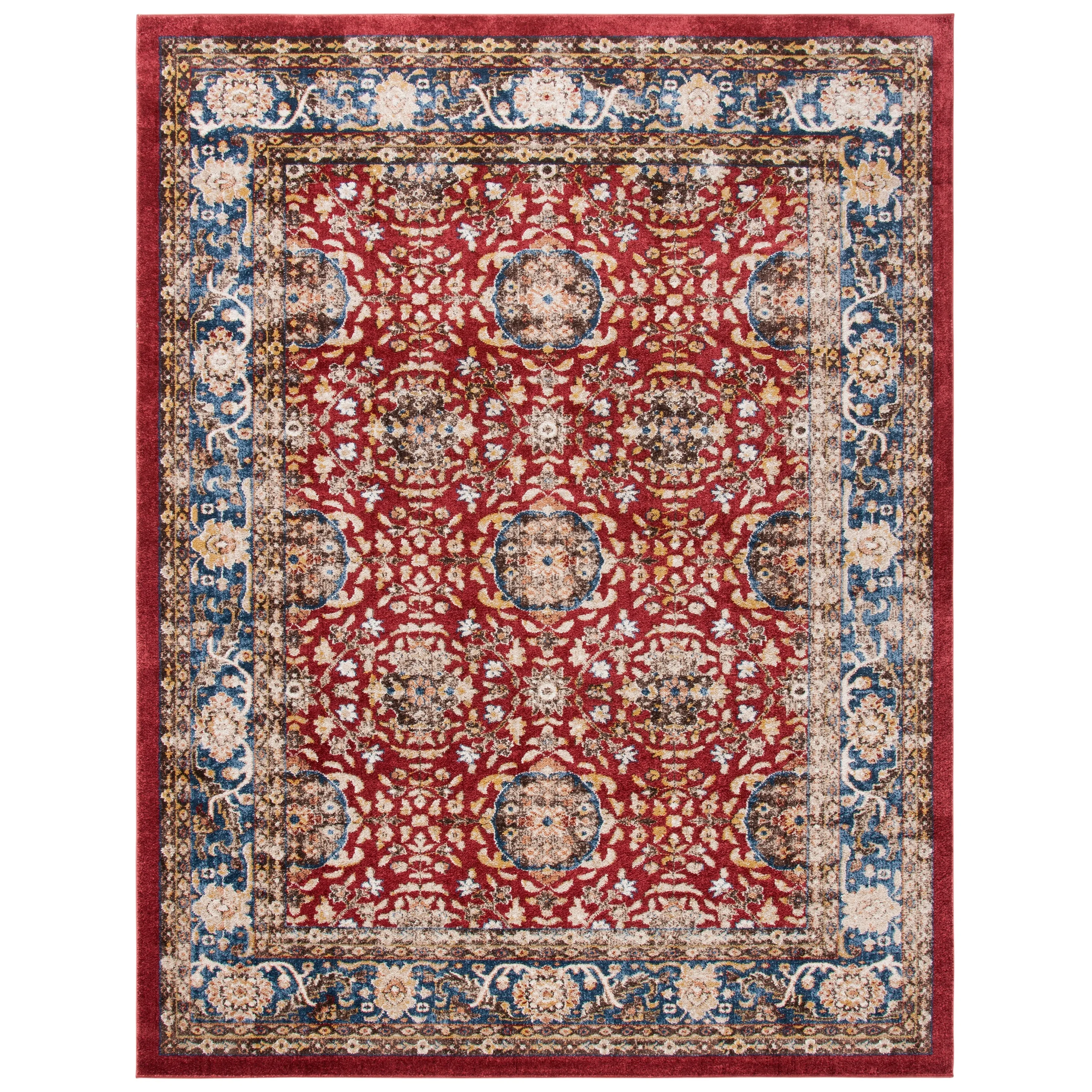 SAFAVIEH Bijar Ilsa Traditional Oriental Distressed Rug