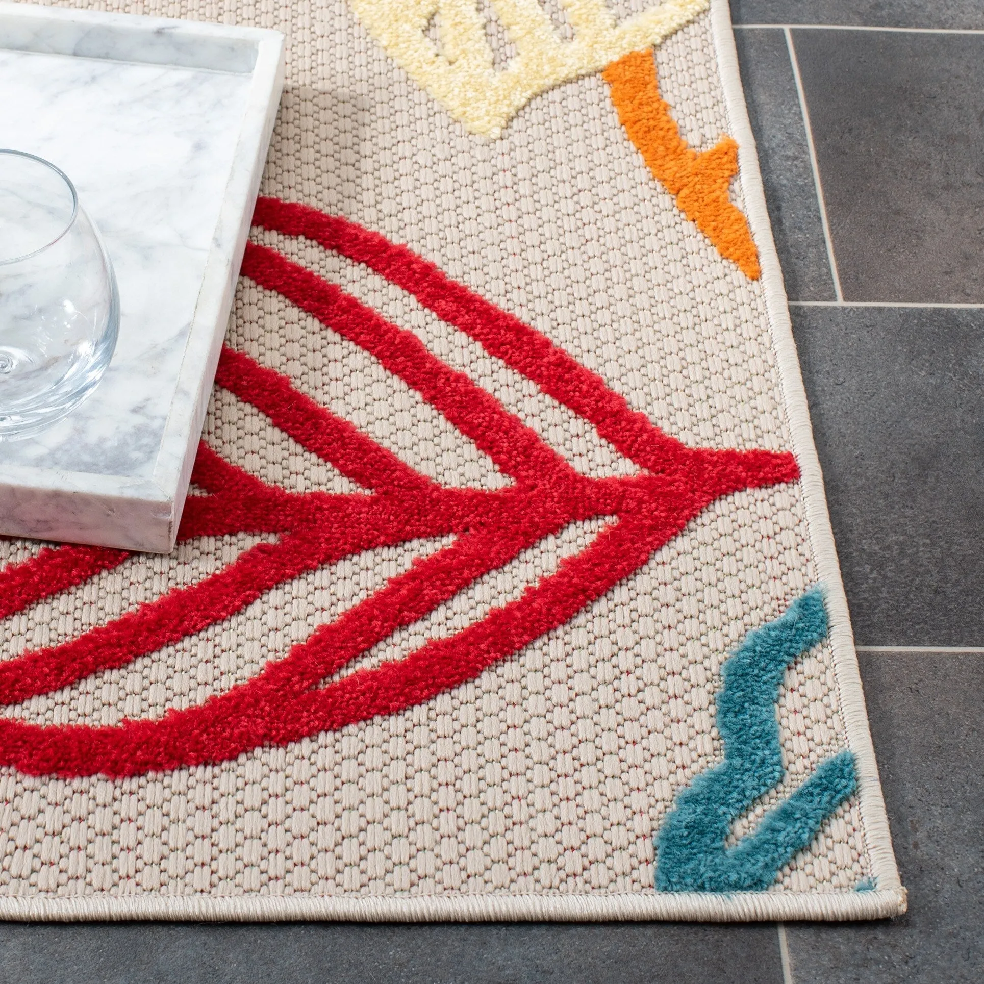 SAFAVIEH Cabana Harmina Indoor/ Outdoor Waterproof Patio Rug