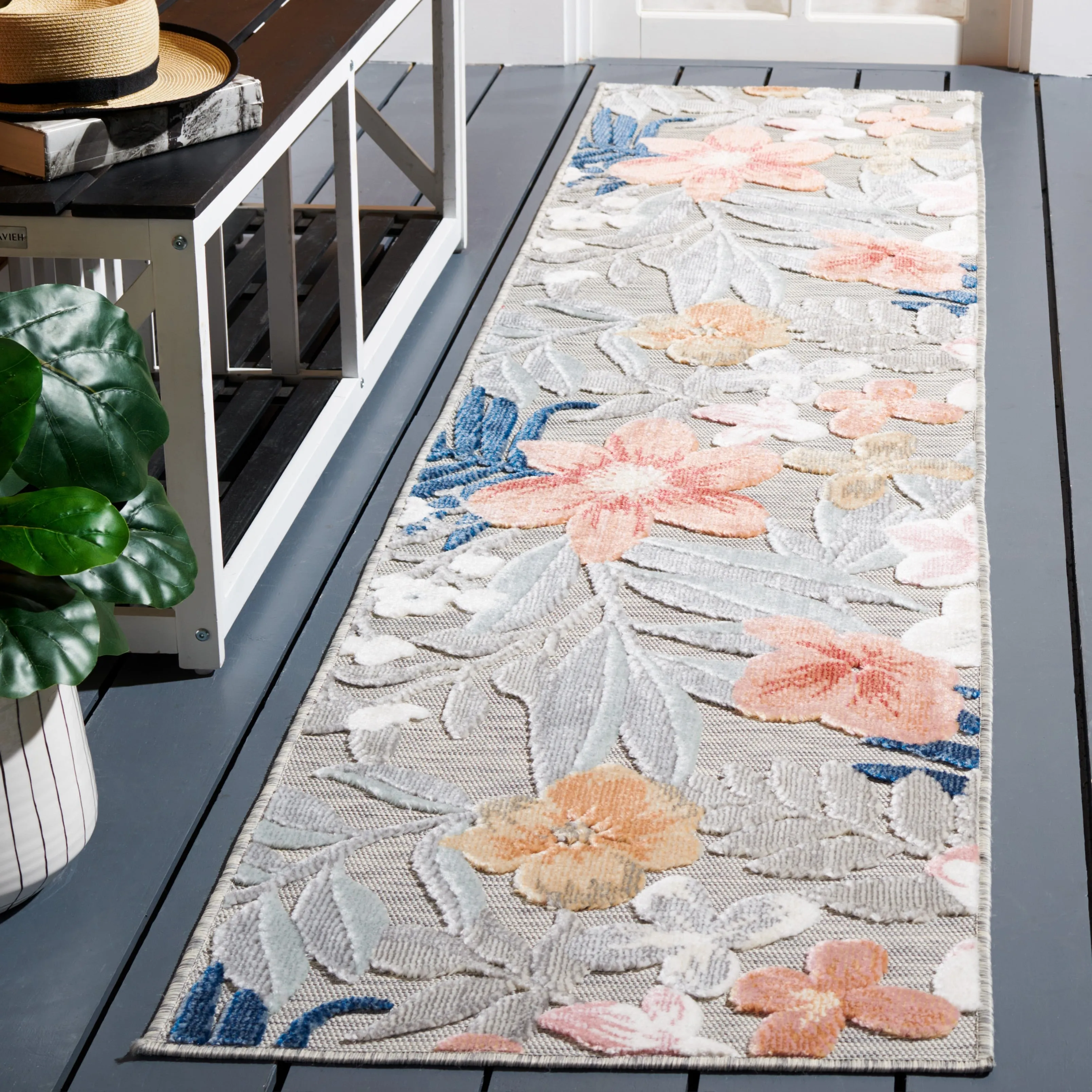 SAFAVIEH Cabana Indoor/ Outdoor Waterproof Transitional Rug