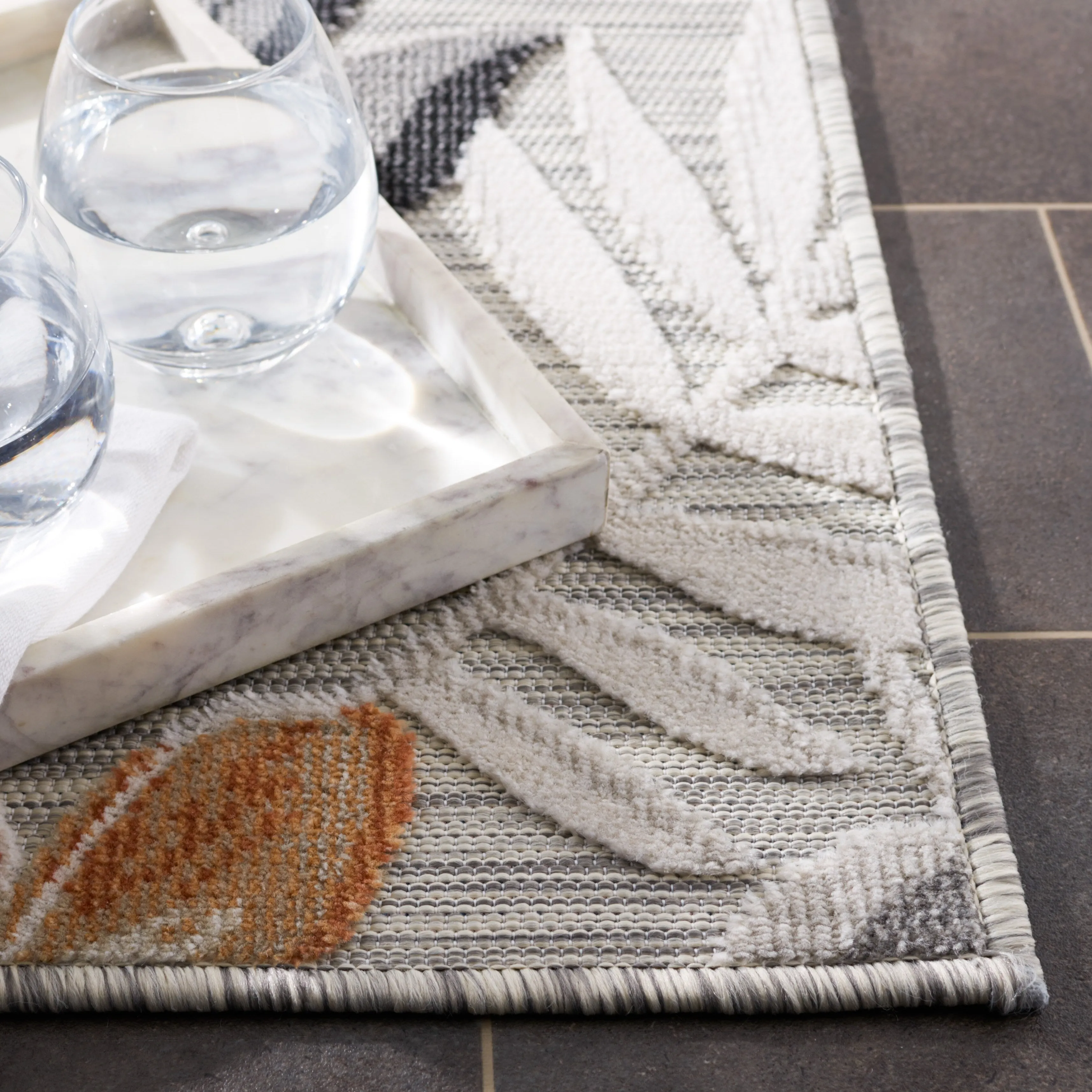 SAFAVIEH Cabana Indoor/ Outdoor Waterproof Transitional Rug