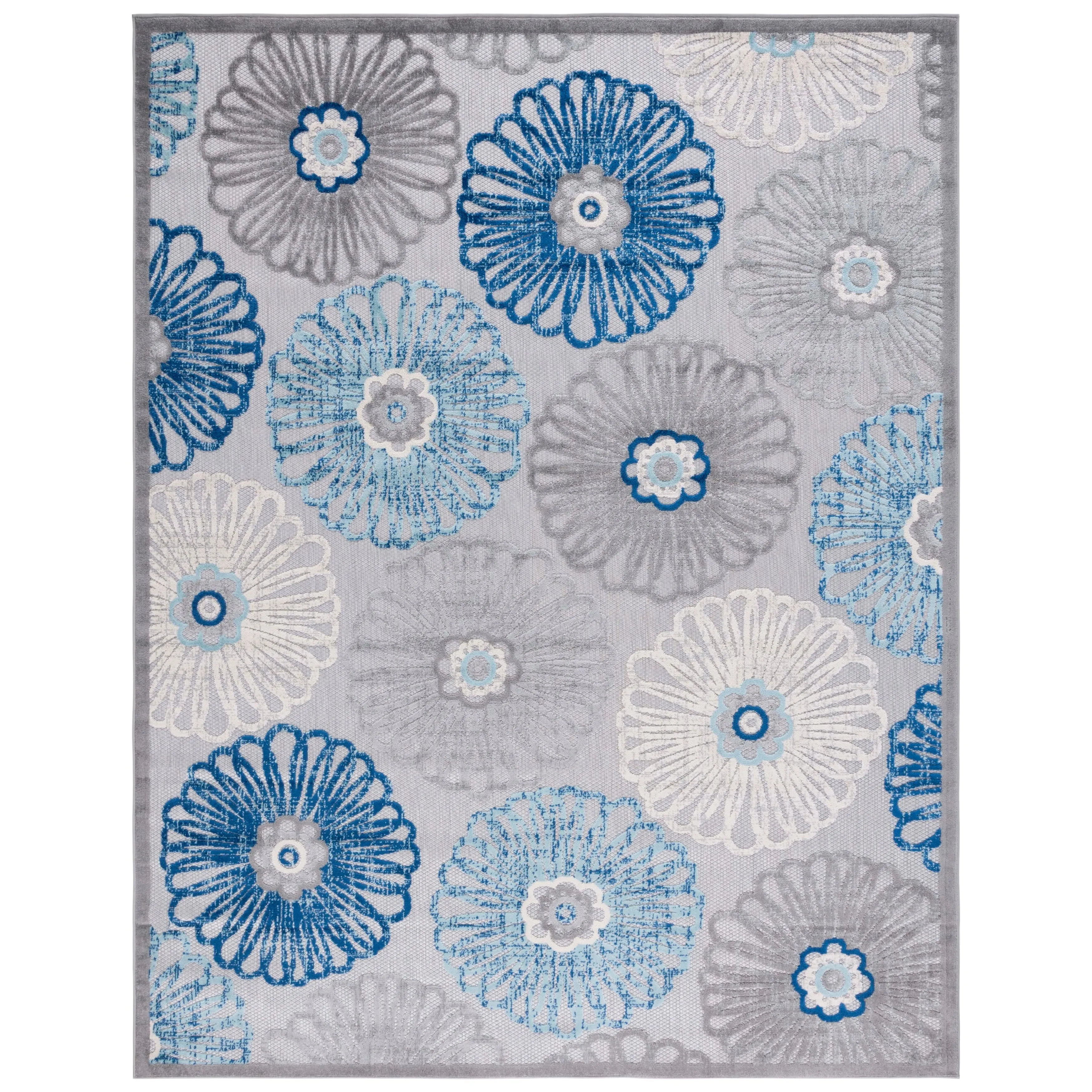 SAFAVIEH Cabana Rajni Indoor/ Outdoor Waterproof Patio Floral Rug