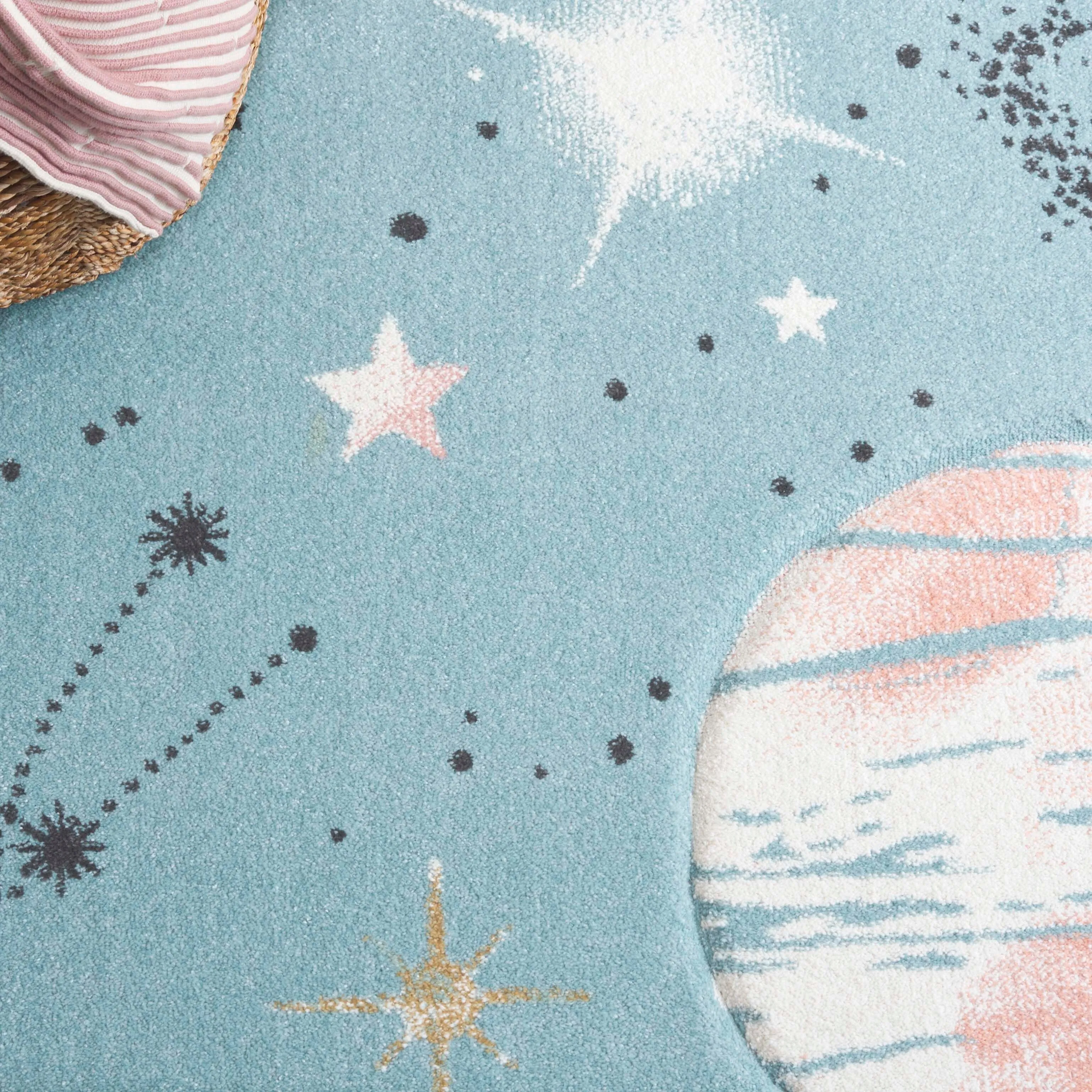 SAFAVIEH Carousel Kids Katre Solar System Rug