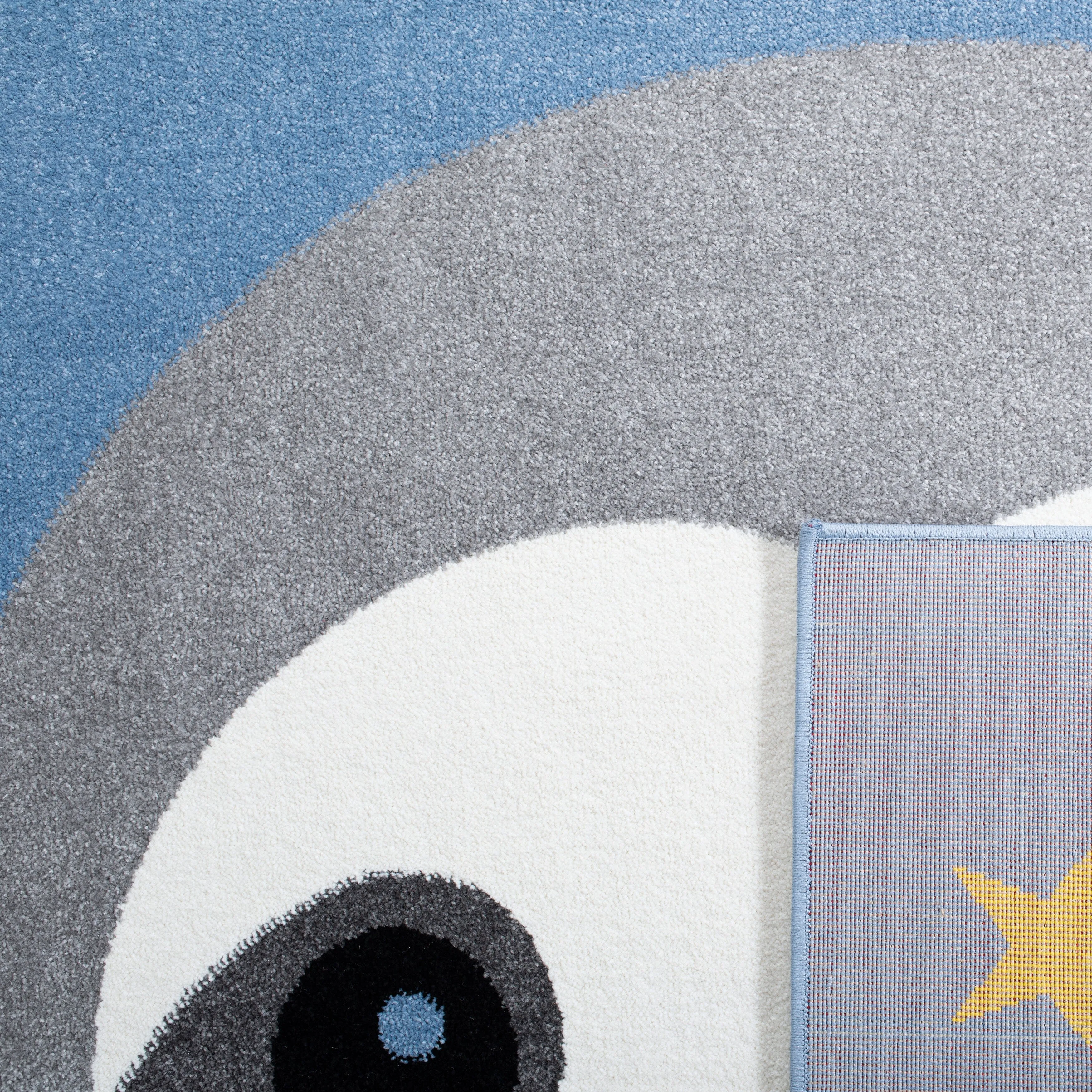 SAFAVIEH Carousel Kids Kolbrin Sloth Astronaut Rug