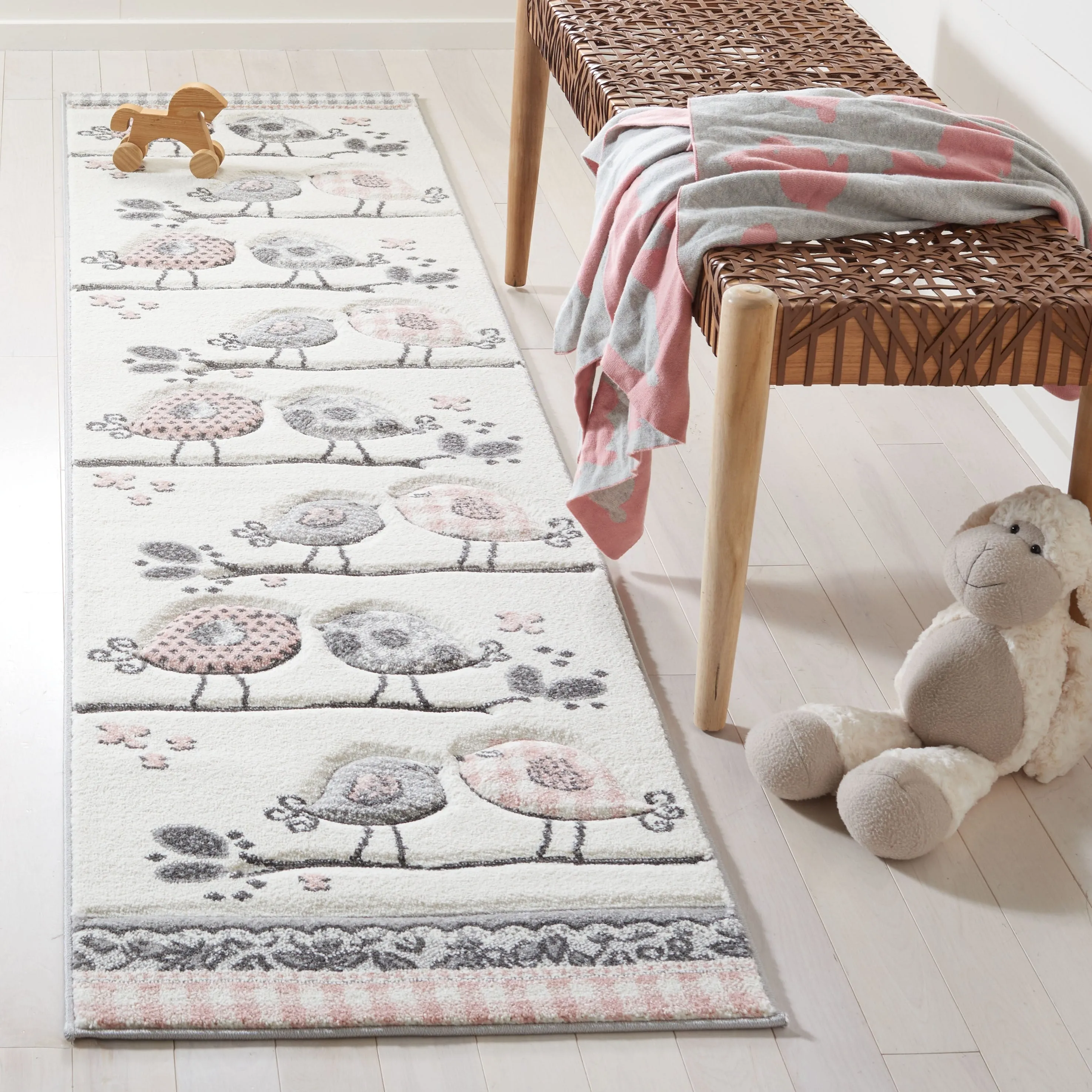 SAFAVIEH Carousel Kids Laureana Transitional Rug