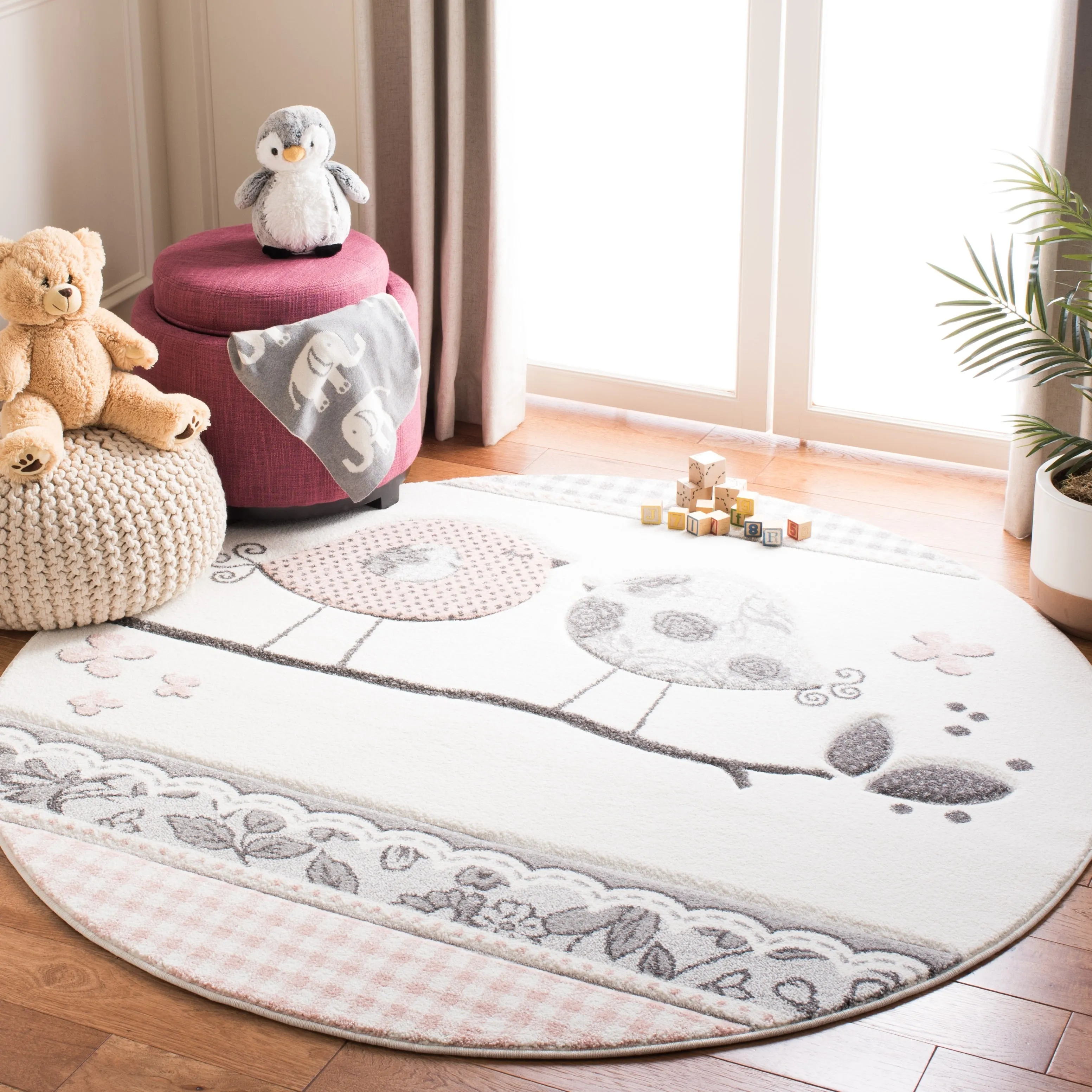 SAFAVIEH Carousel Kids Laureana Transitional Rug