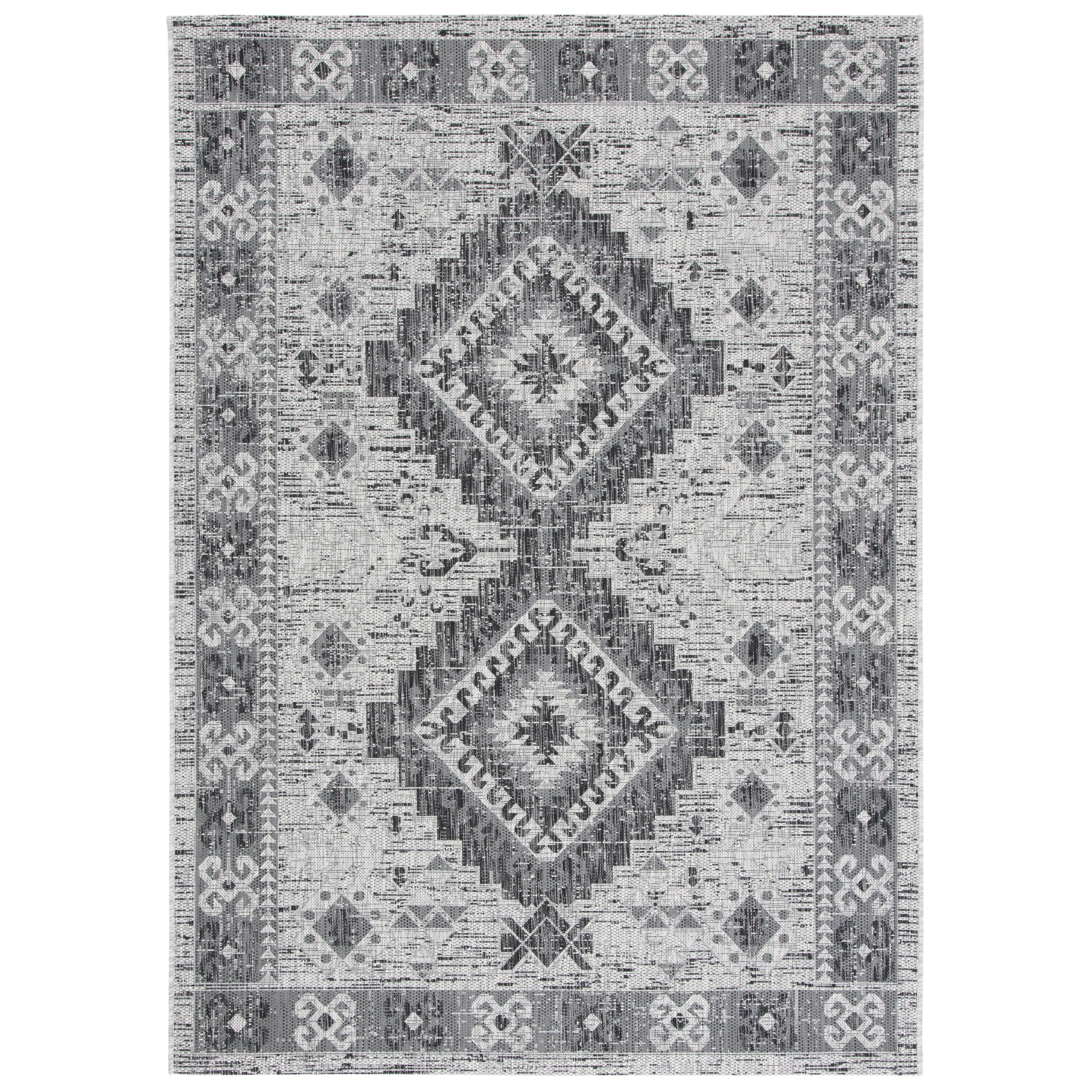 SAFAVIEH Courtyard Adrielle Outdoor Waterproof Patio Backyard Rug