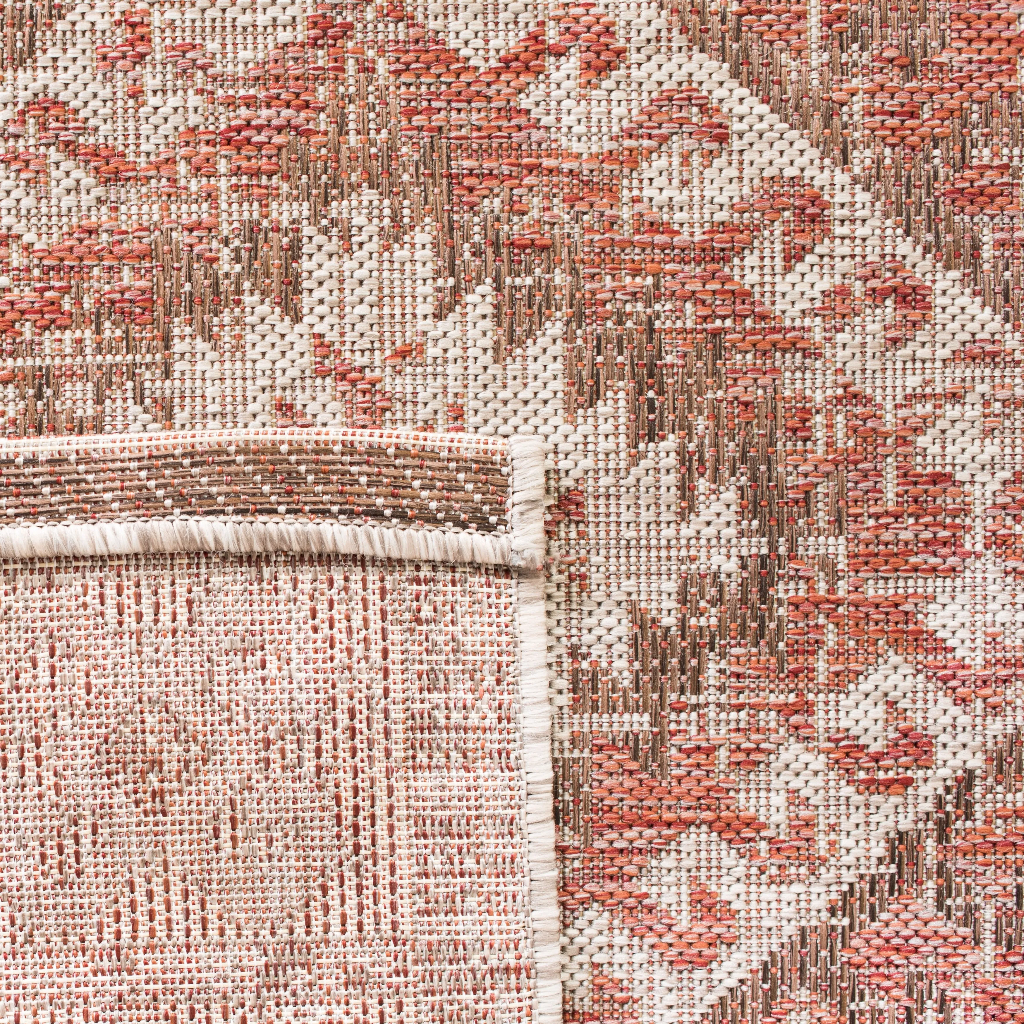 SAFAVIEH Courtyard Adrielle Outdoor Waterproof Patio Backyard Rug