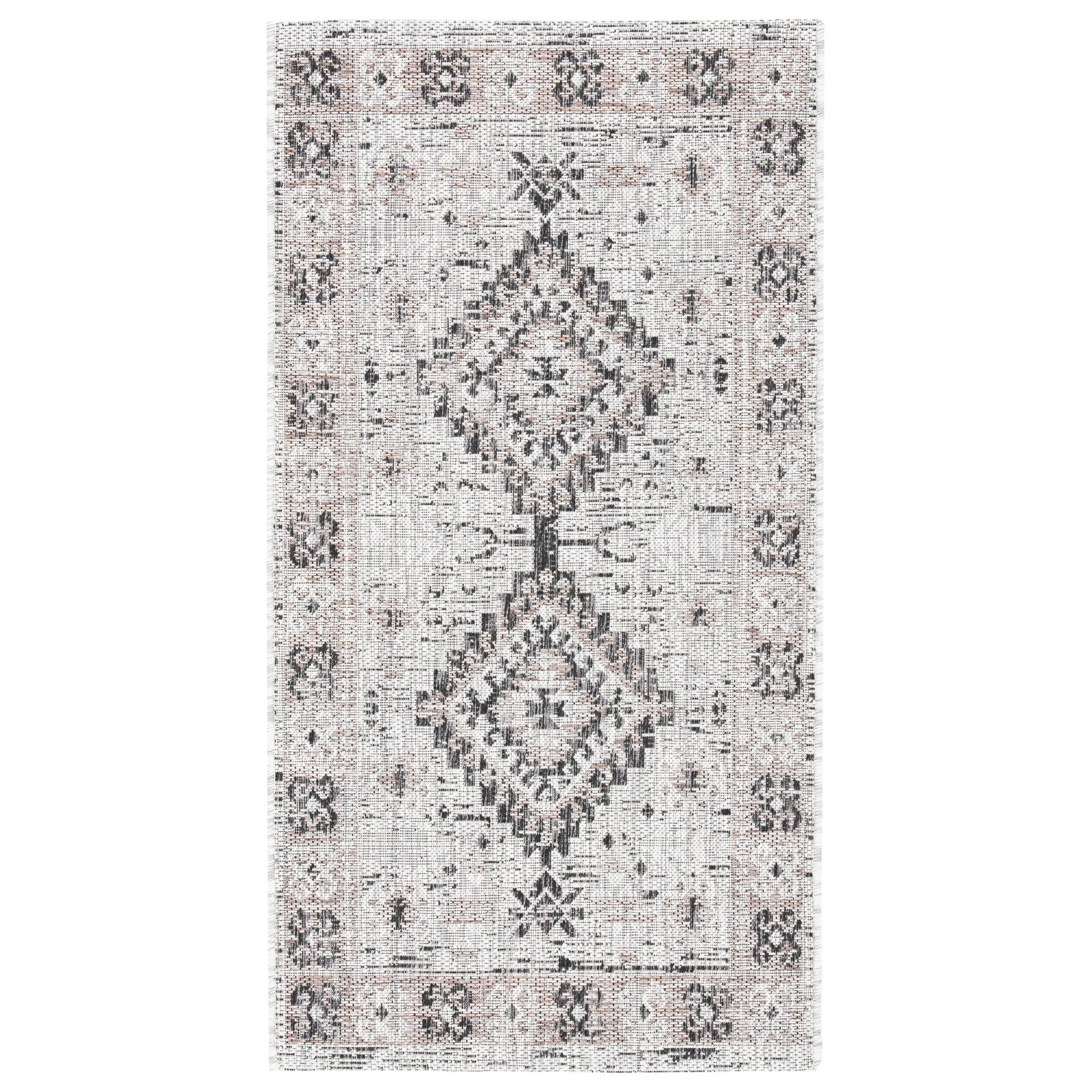 SAFAVIEH Courtyard Adrielle Outdoor Waterproof Patio Backyard Rug