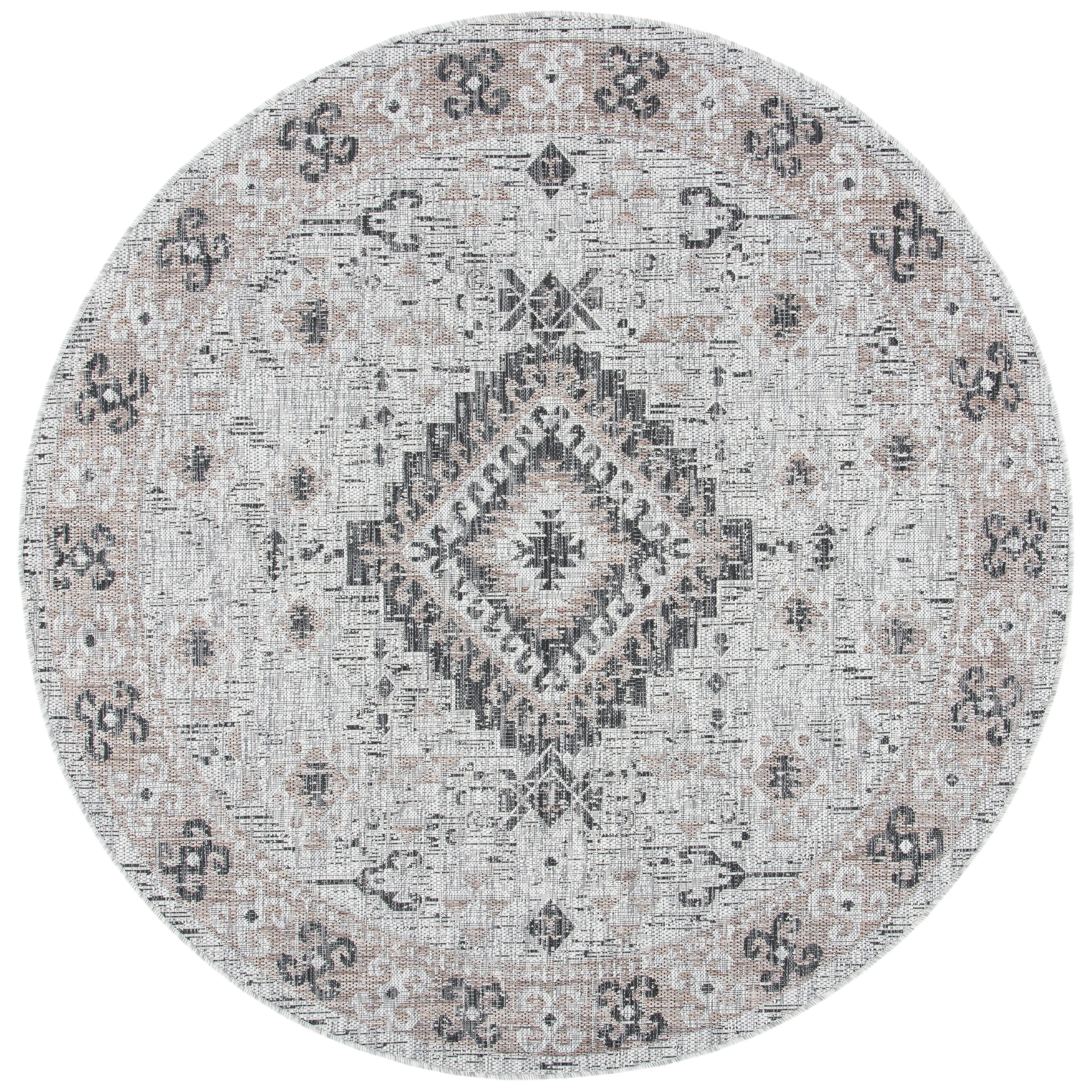 SAFAVIEH Courtyard Adrielle Outdoor Waterproof Patio Backyard Rug