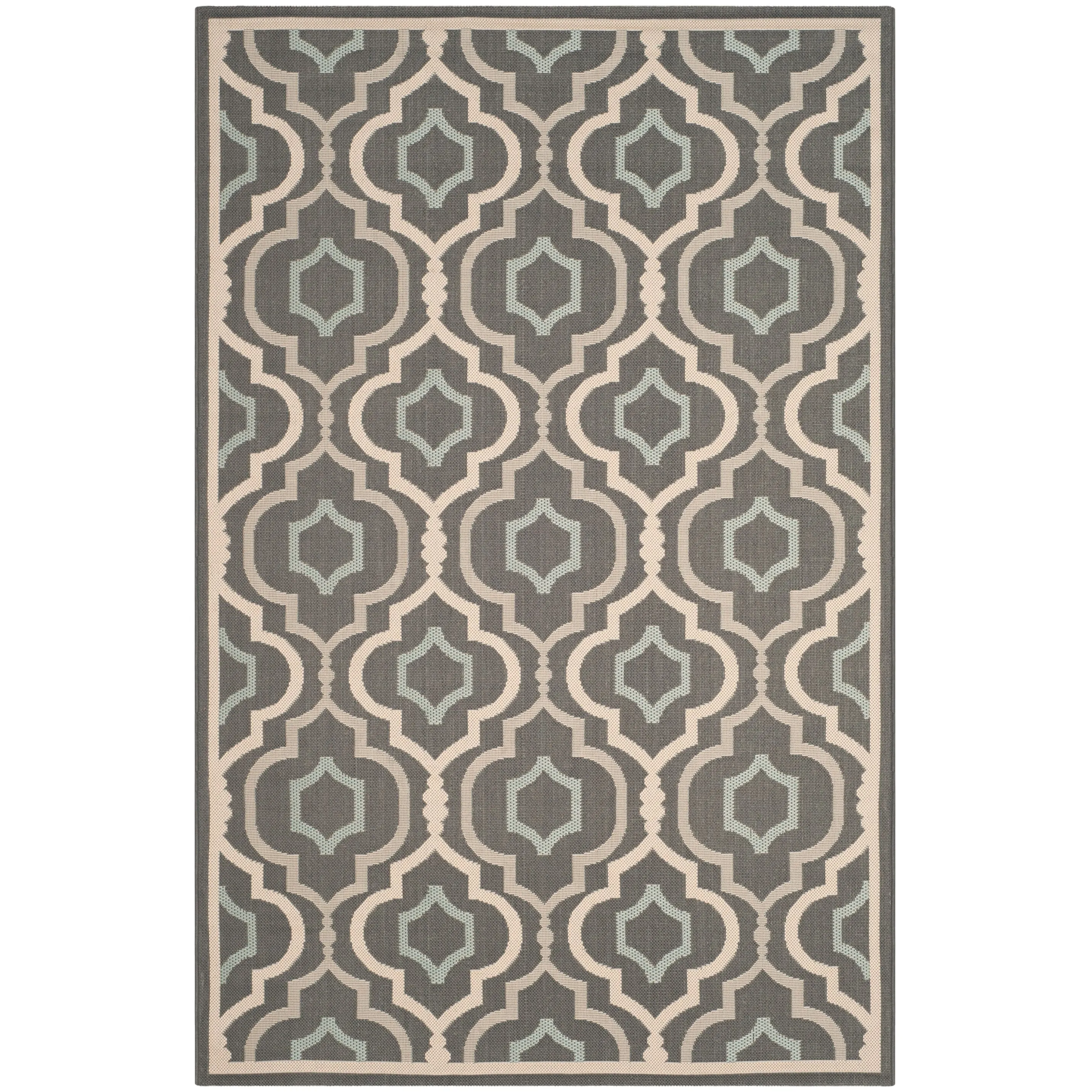 SAFAVIEH Courtyard Annmarie Indoor/ Outdoor Waterproof Patio Backyard Rug