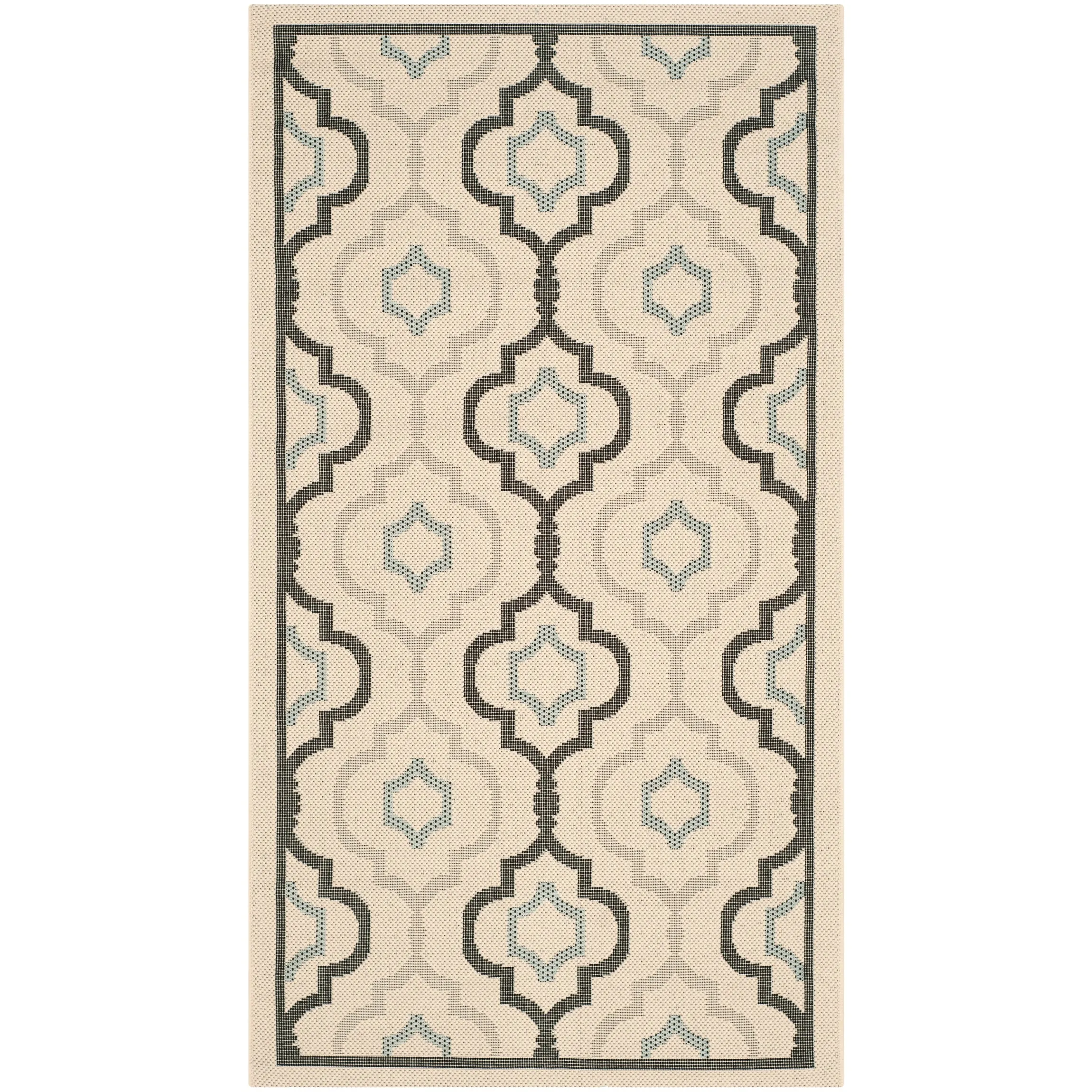SAFAVIEH Courtyard Annmarie Indoor/ Outdoor Waterproof Patio Backyard Rug