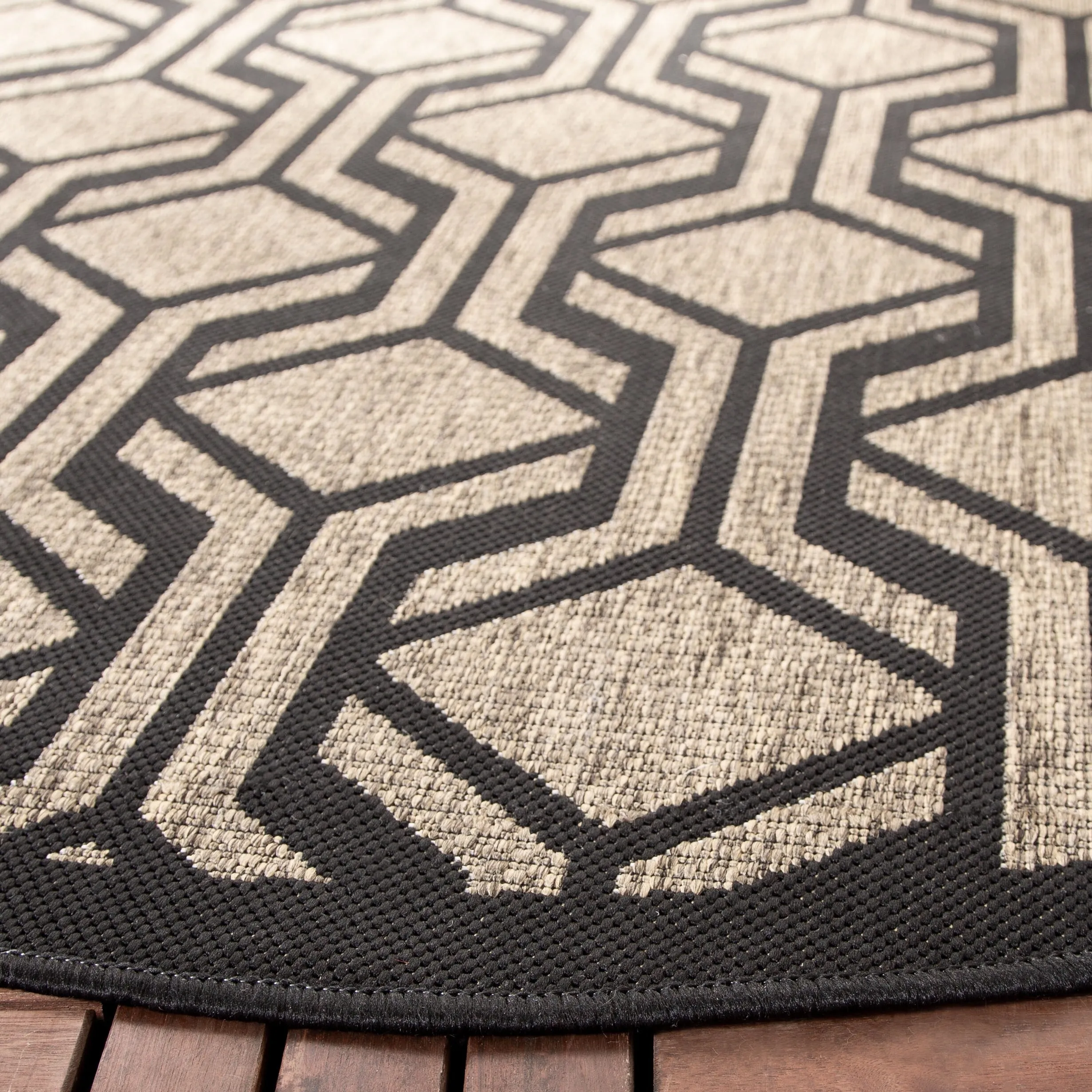 SAFAVIEH Courtyard Annunzia Indoor/ Outdoor Waterproof Patio Backyard Rug