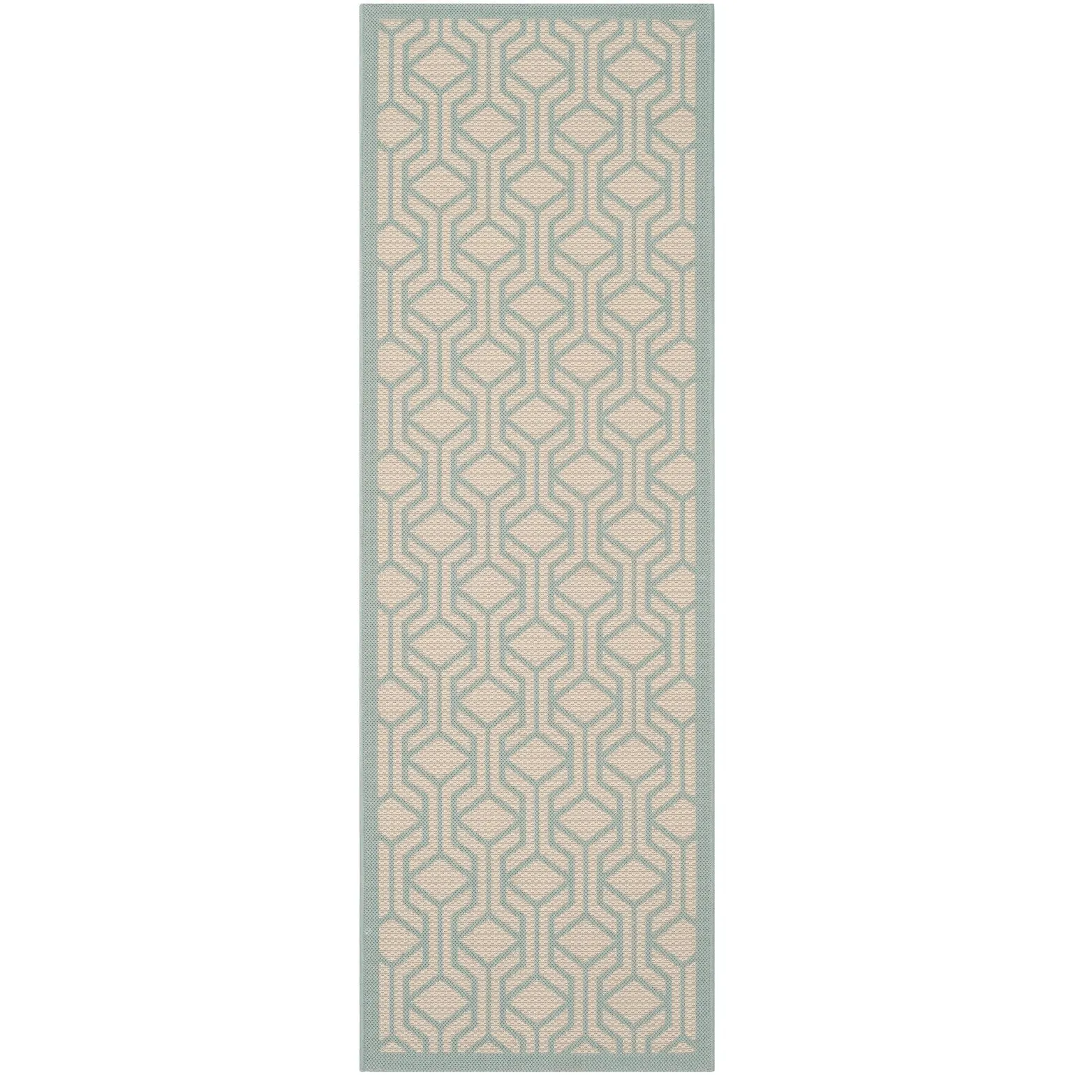 SAFAVIEH Courtyard Annunzia Indoor/ Outdoor Waterproof Patio Backyard Rug