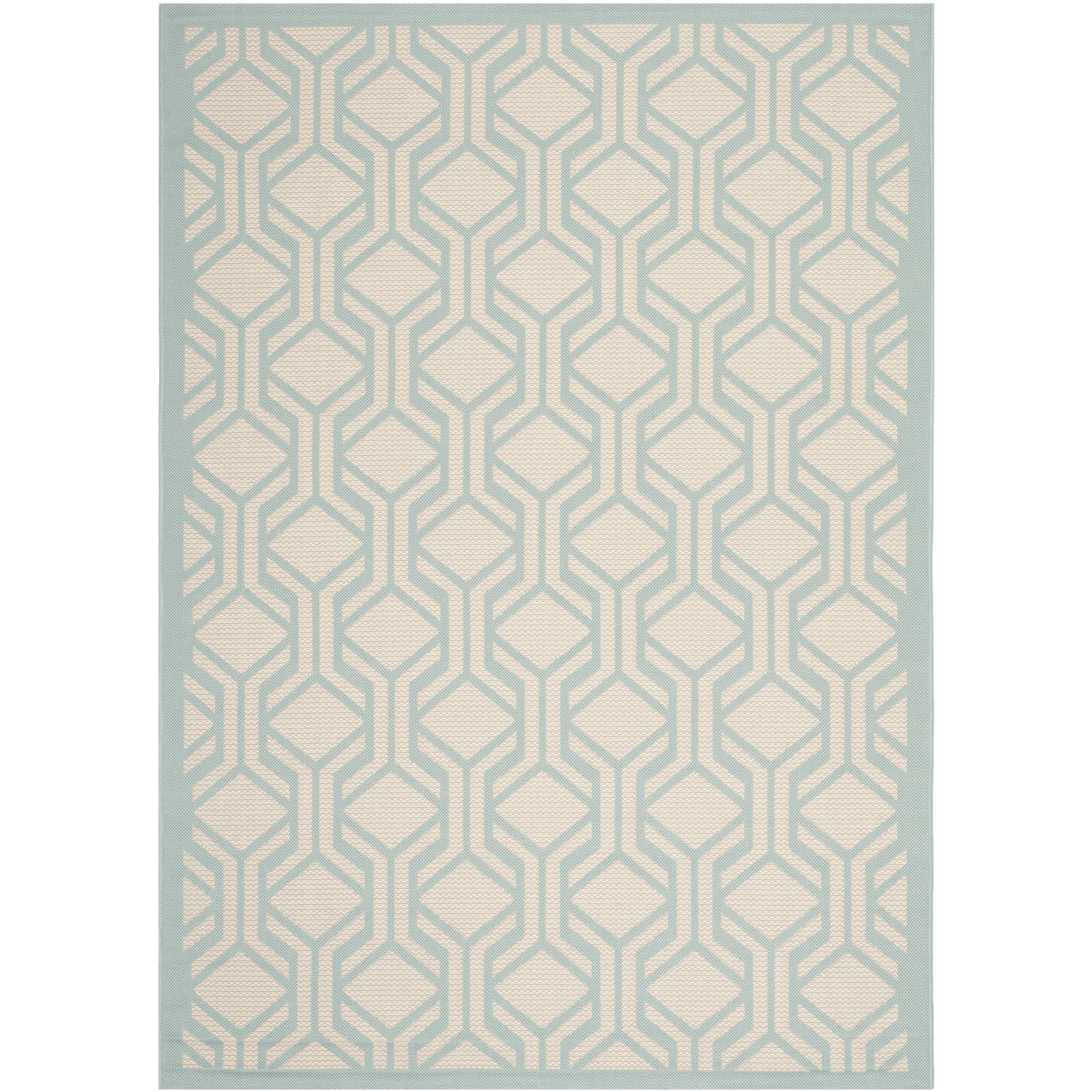 SAFAVIEH Courtyard Annunzia Indoor/ Outdoor Waterproof Patio Backyard Rug
