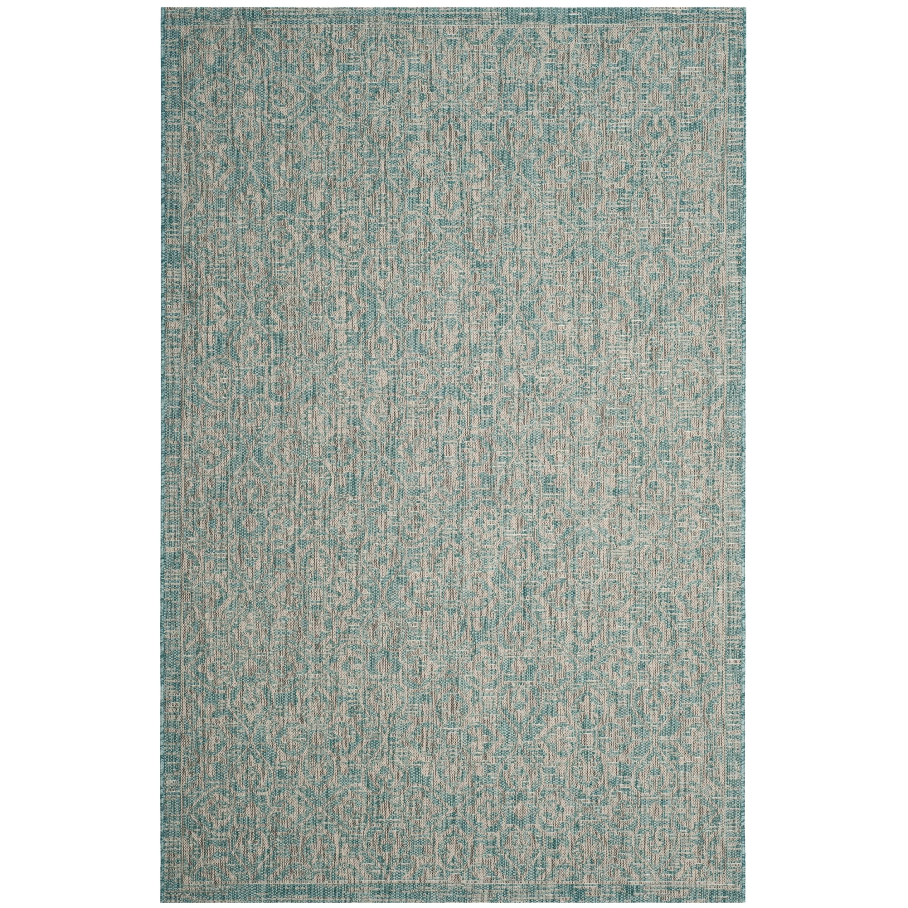 SAFAVIEH Courtyard Augusta Indoor/ Outdoor Waterproof Backyard Patio Rug