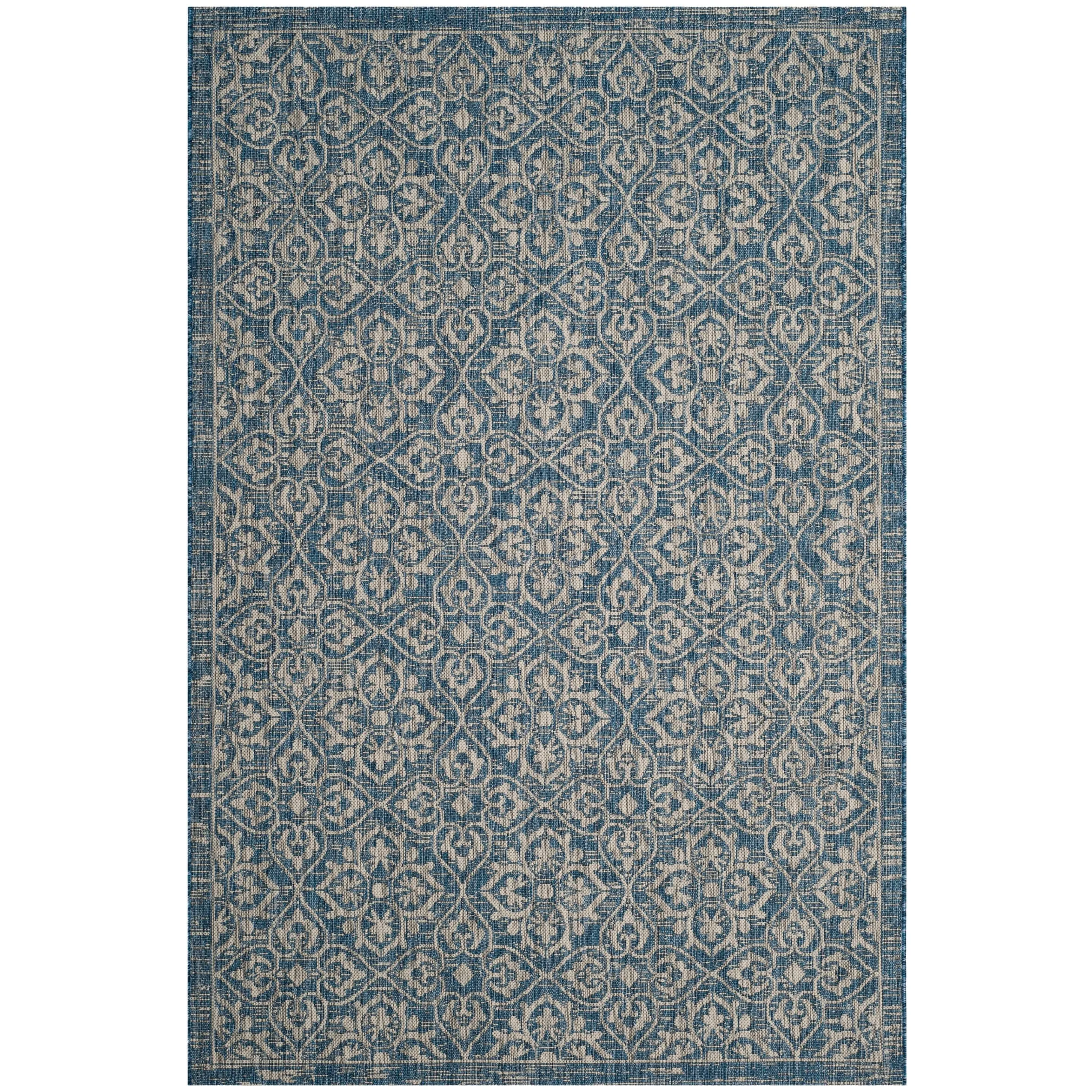 SAFAVIEH Courtyard Augusta Indoor/ Outdoor Waterproof Backyard Patio Rug