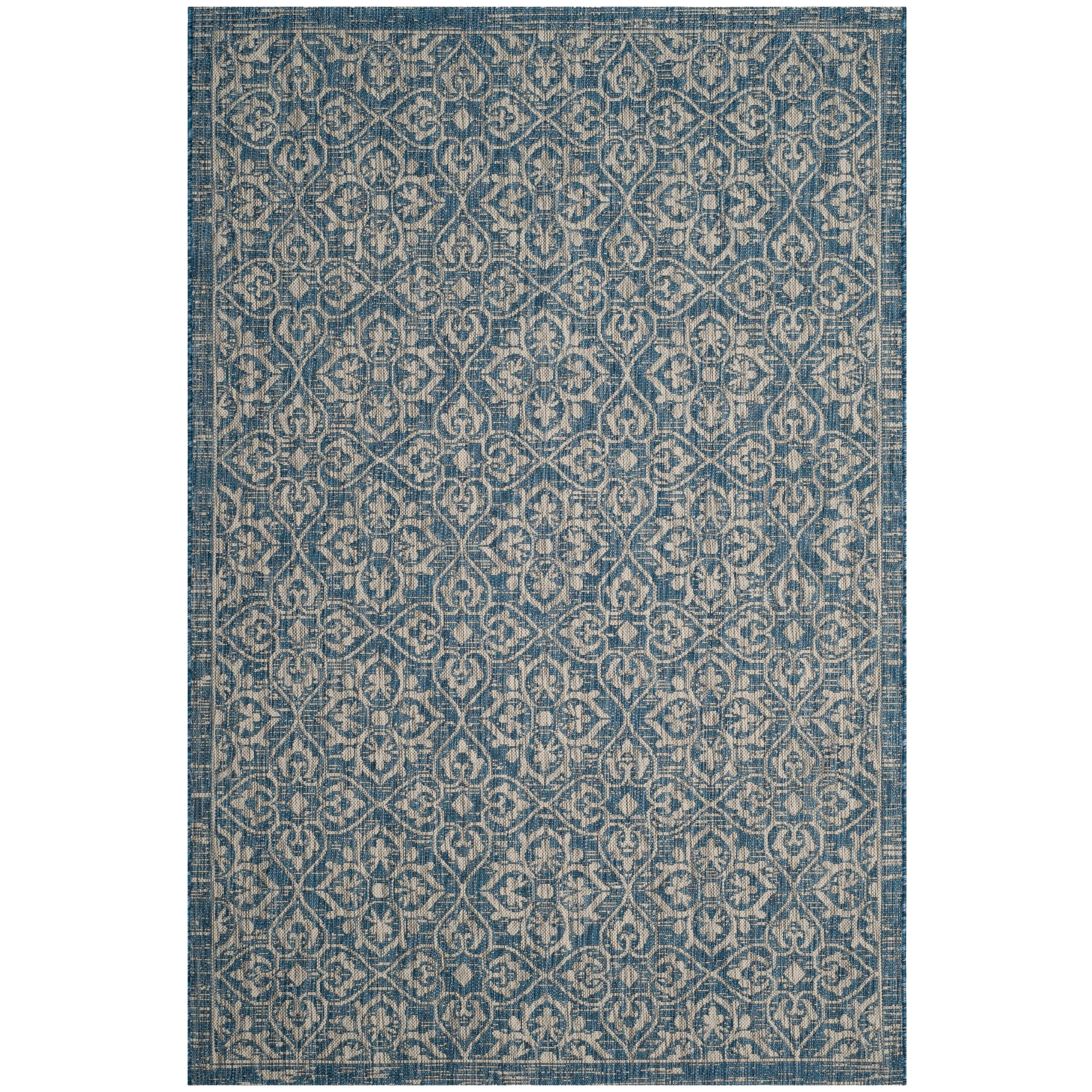 SAFAVIEH Courtyard Augusta Indoor/ Outdoor Waterproof Backyard Patio Rug