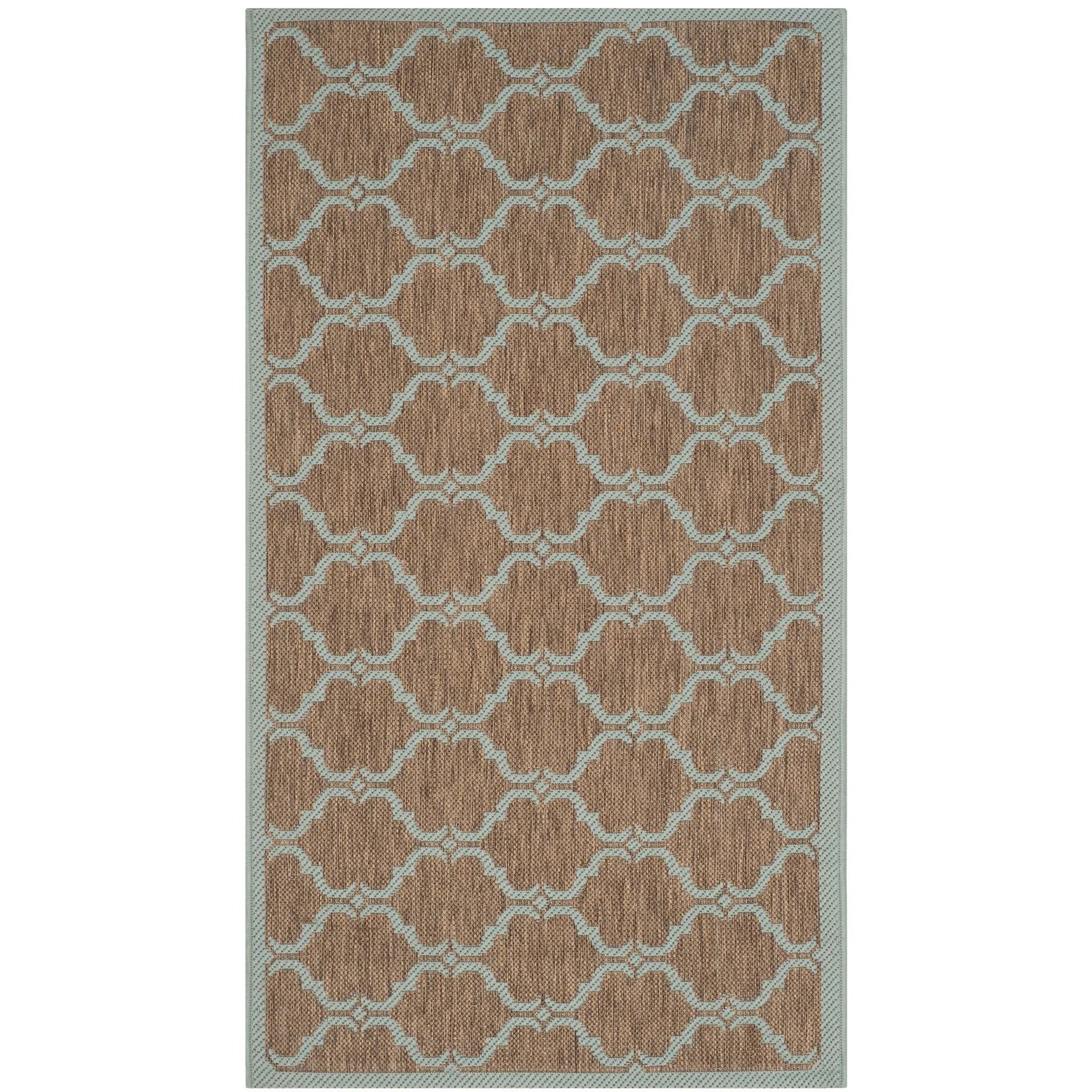 SAFAVIEH Courtyard Charleen Indoor/ Outdoor Waterproof Patio Backyard Rug