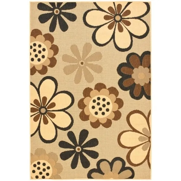 SAFAVIEH Courtyard Doloris Indoor/ Outdoor Waterproof Patio Backyard Rug