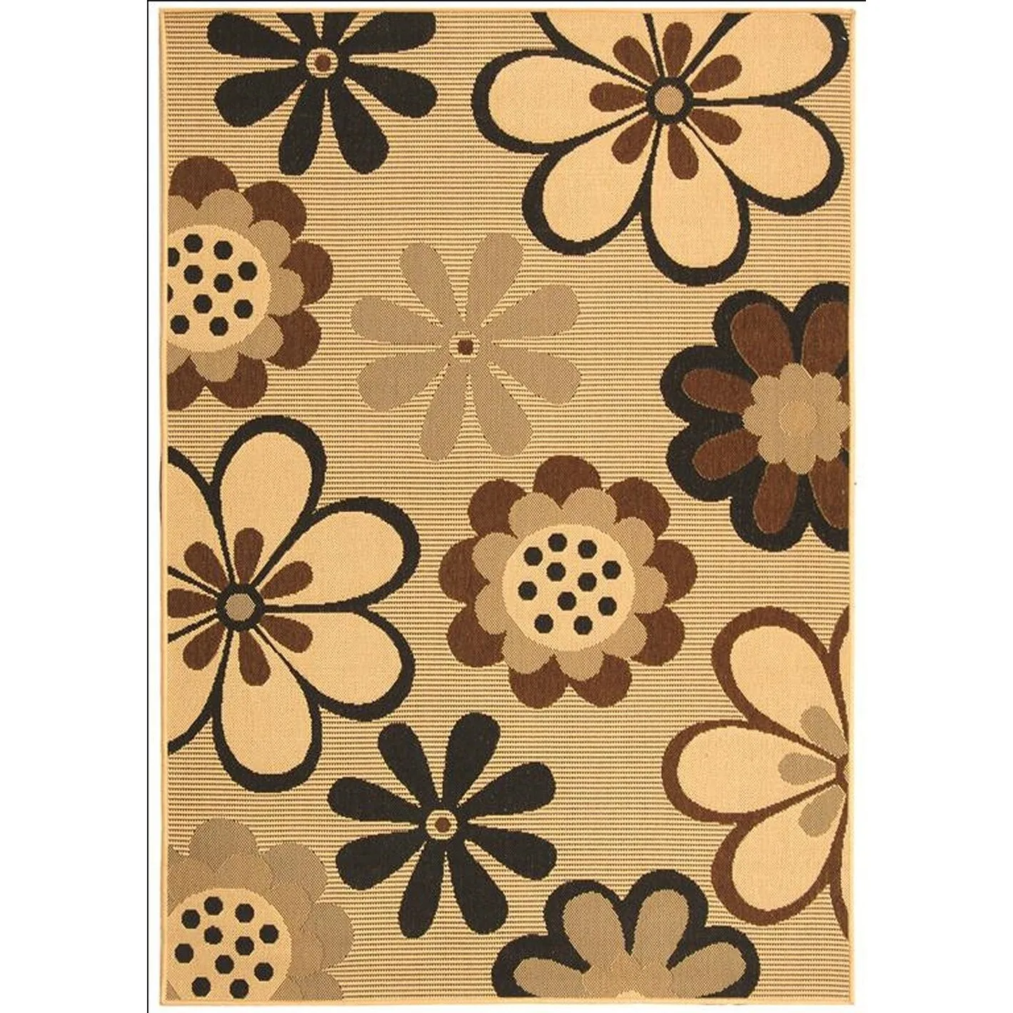 SAFAVIEH Courtyard Doloris Indoor/ Outdoor Waterproof Patio Backyard Rug