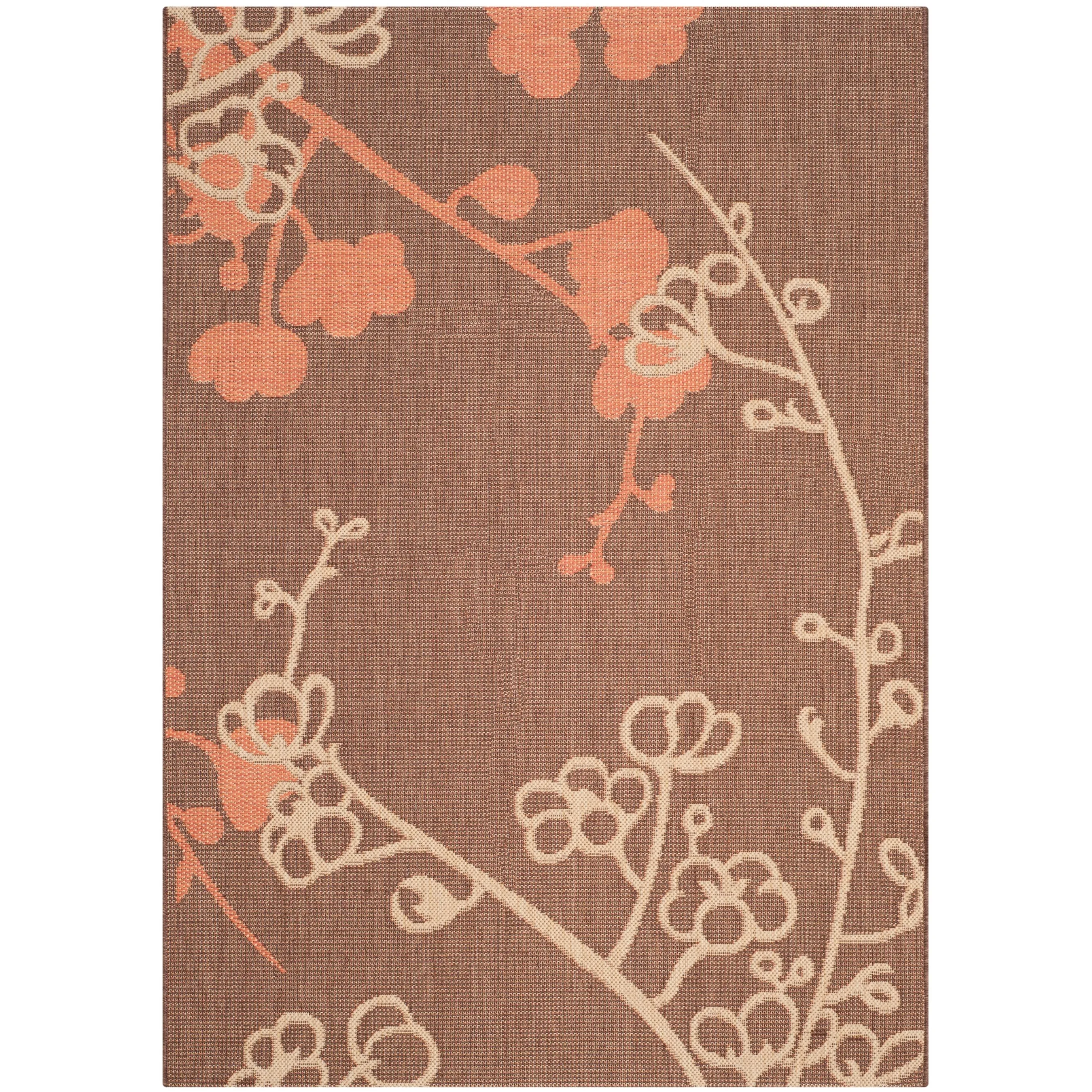 SAFAVIEH Courtyard Doloris Indoor/ Outdoor Waterproof Patio Backyard Rug