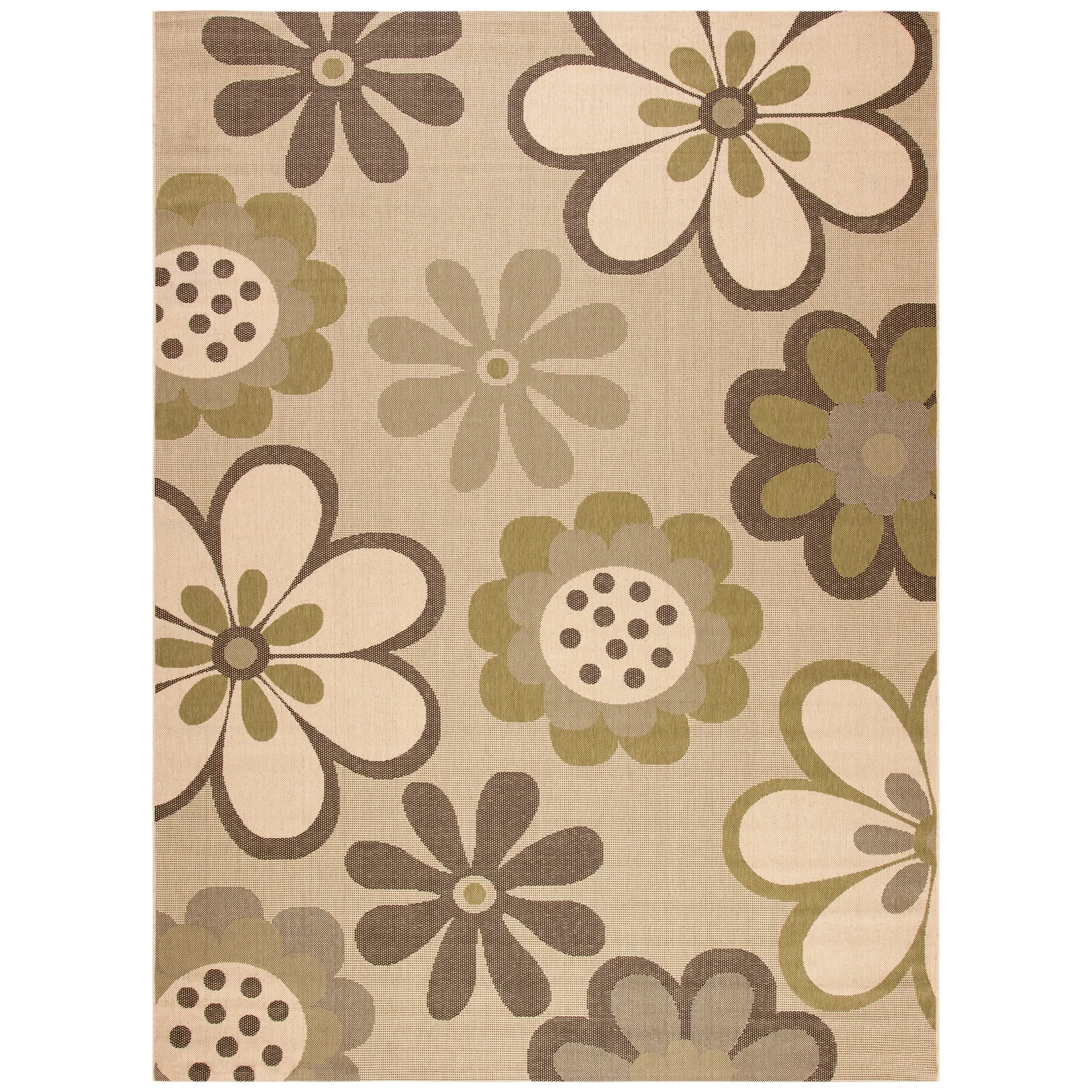 SAFAVIEH Courtyard Doloris Indoor/ Outdoor Waterproof Patio Backyard Rug