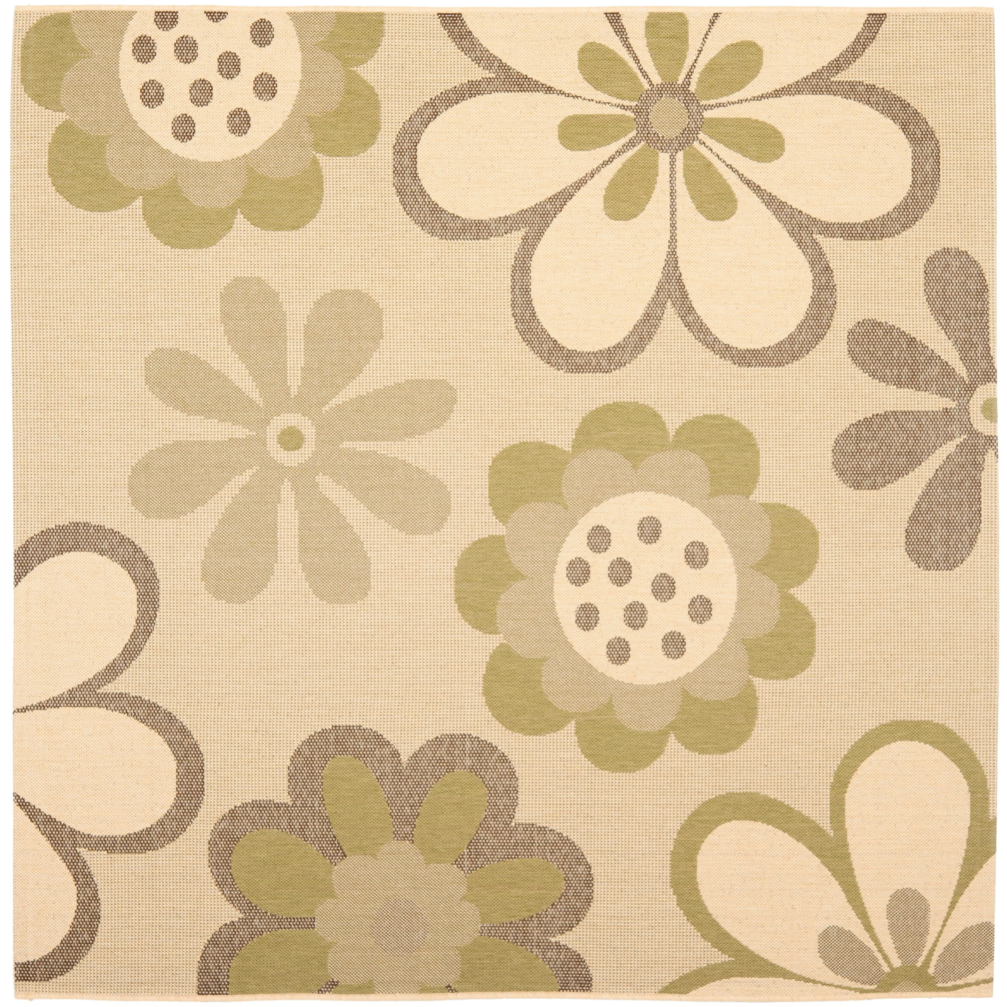 SAFAVIEH Courtyard Doloris Indoor/ Outdoor Waterproof Patio Backyard Rug