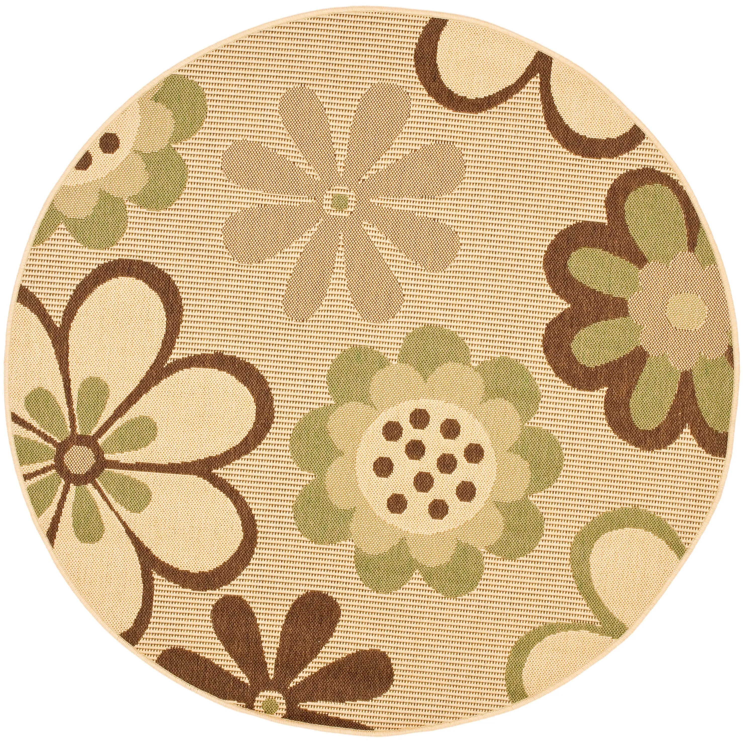 SAFAVIEH Courtyard Doloris Indoor/ Outdoor Waterproof Patio Backyard Rug